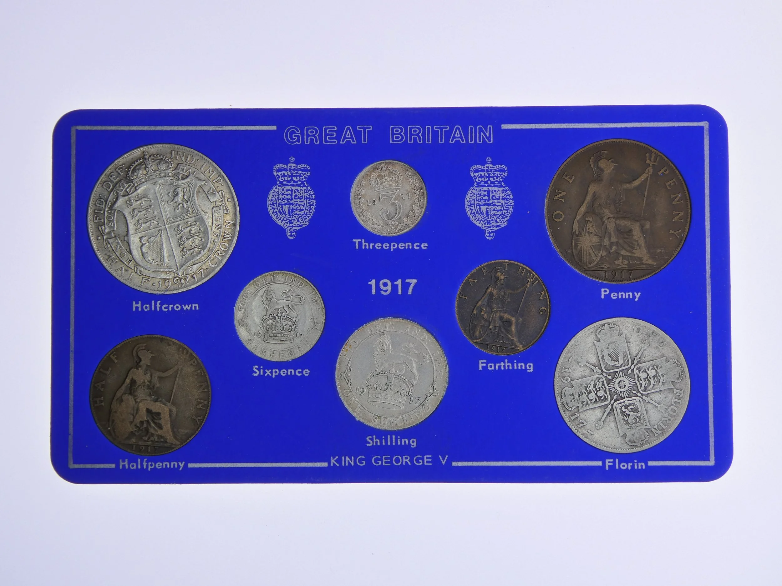 Annual Card Coin Collection 1917 front