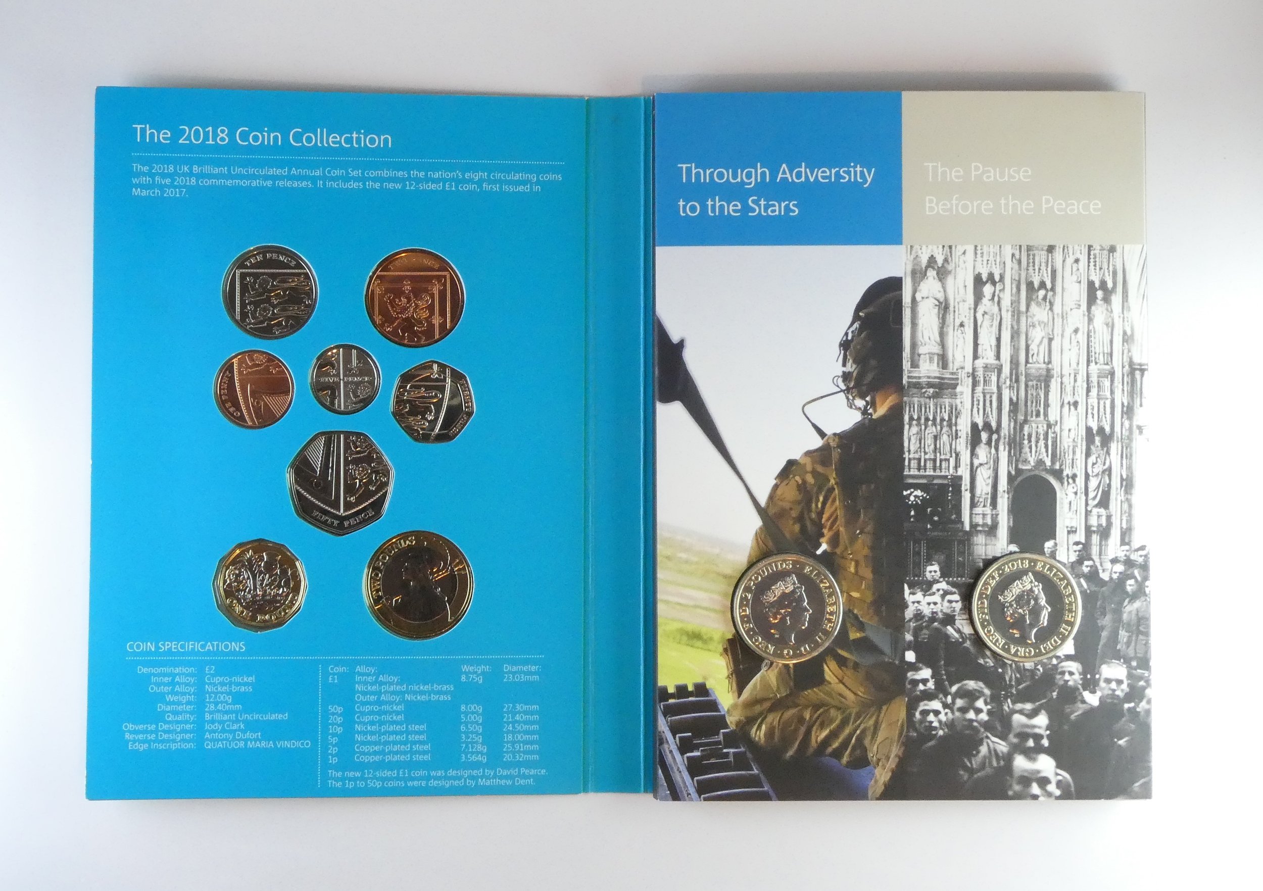 Royal Mint Commemorative Brilliant Uncirculated Coin Set 2018