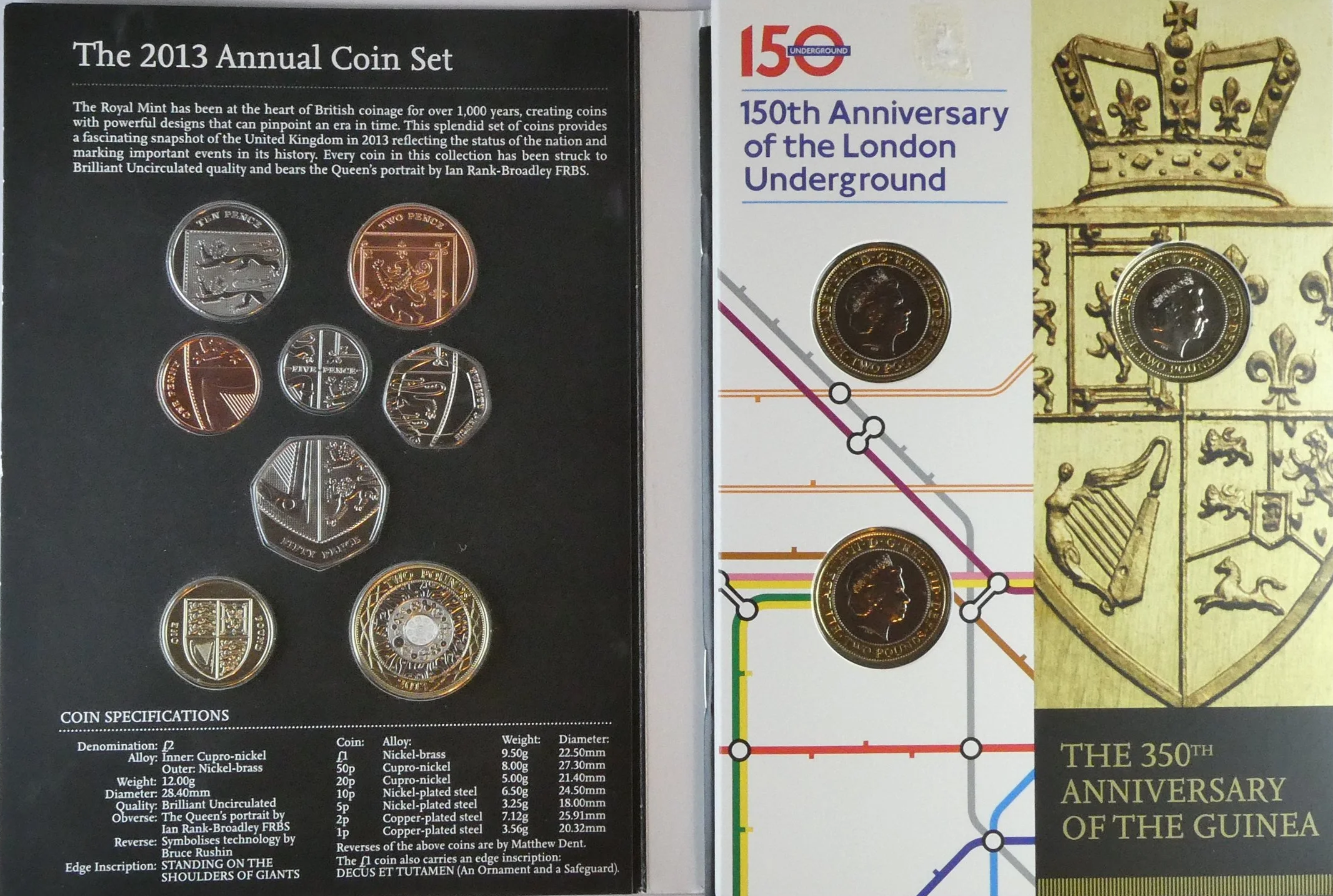 Royal Mint Commemorative BU 2013