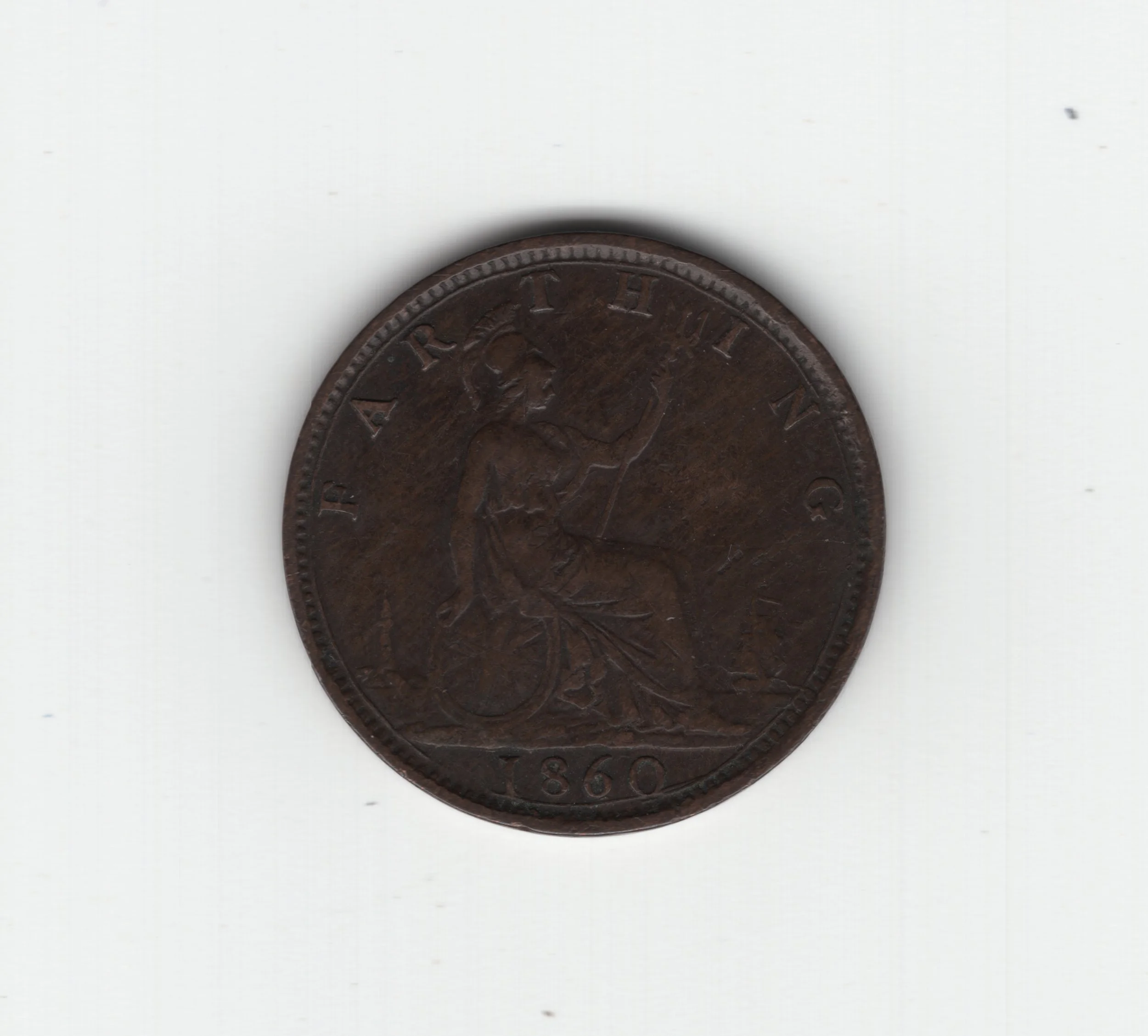 1860 Farthing
