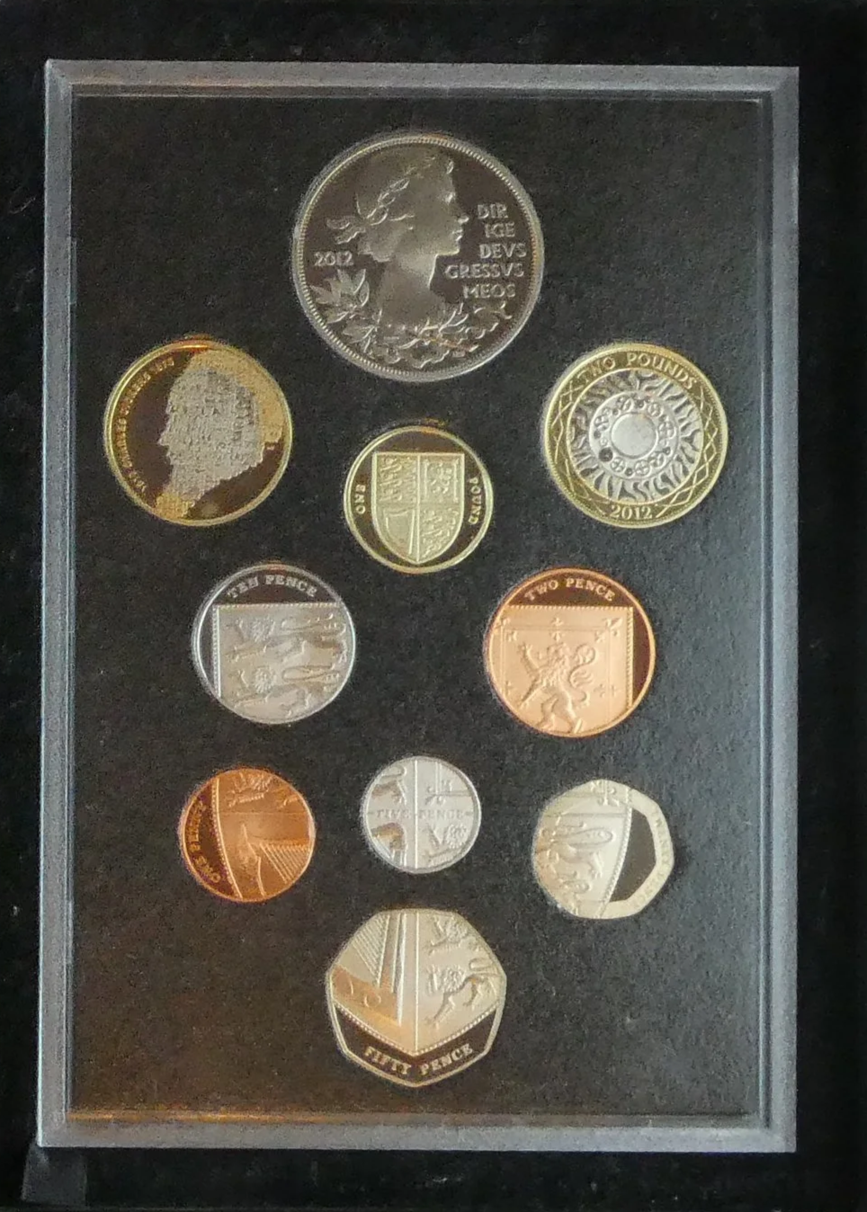 Royal Mint Commemorative Proof Set 2012