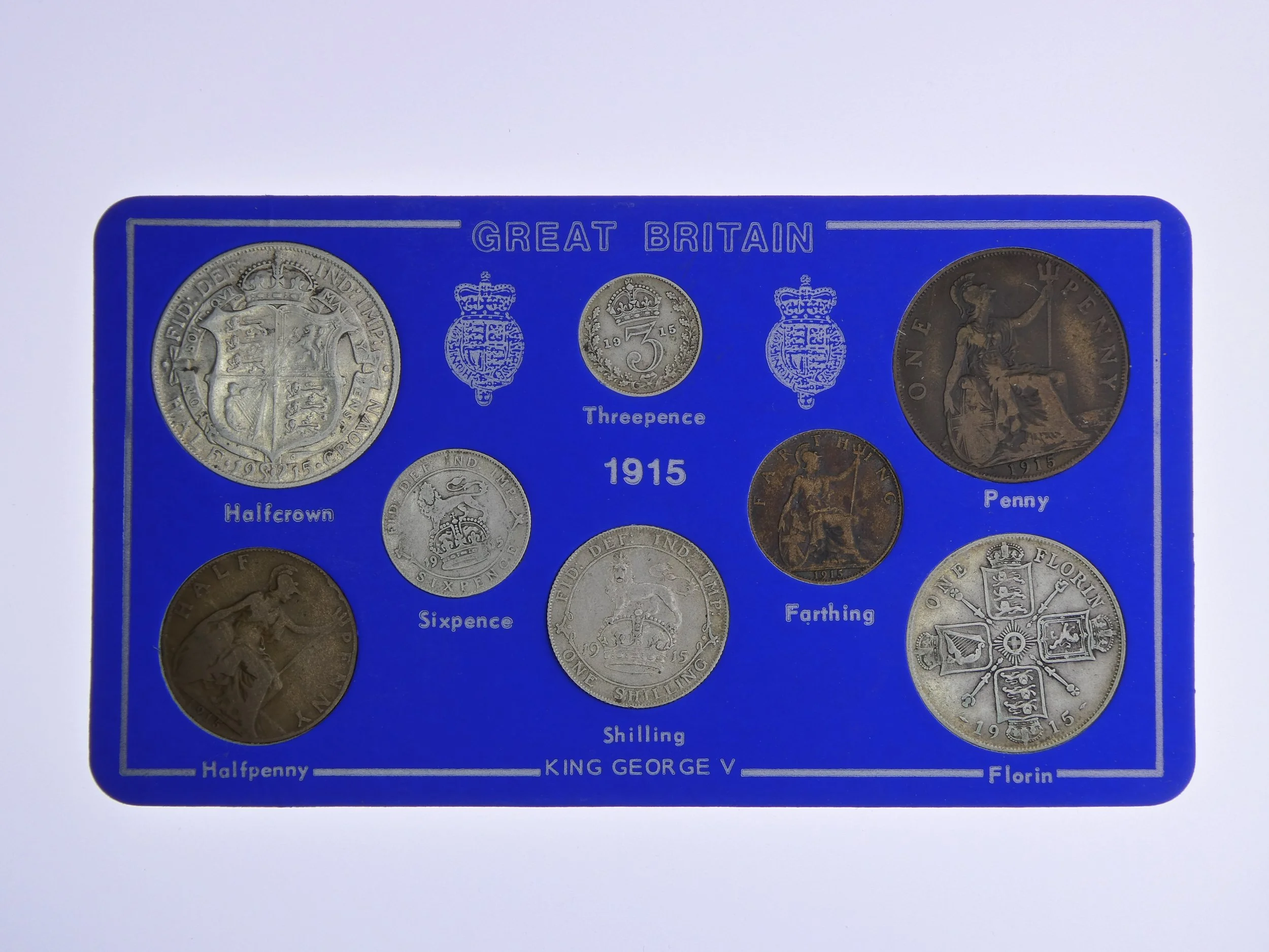 Annual Card Coin Collection 1915 front