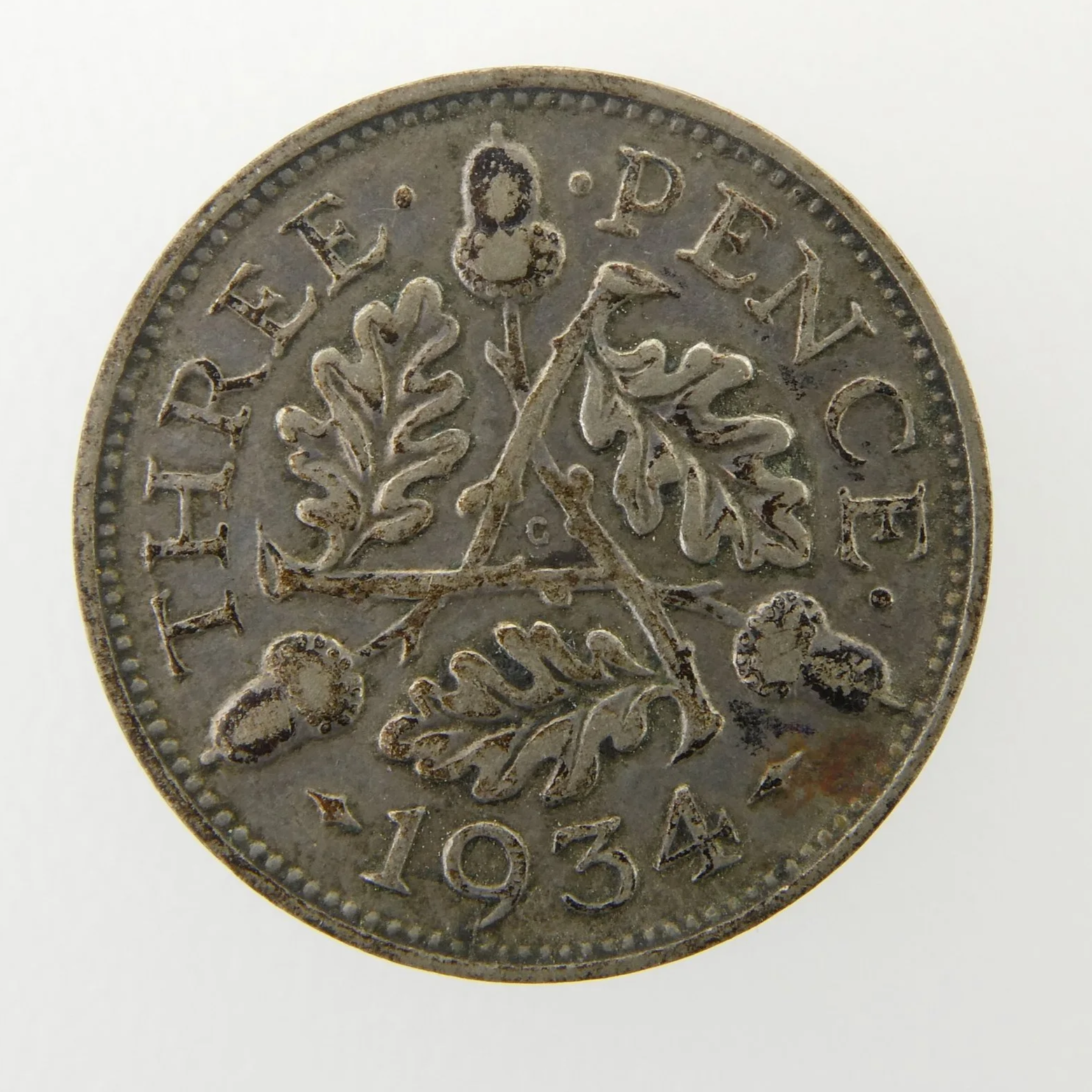 1934 Silver 3d