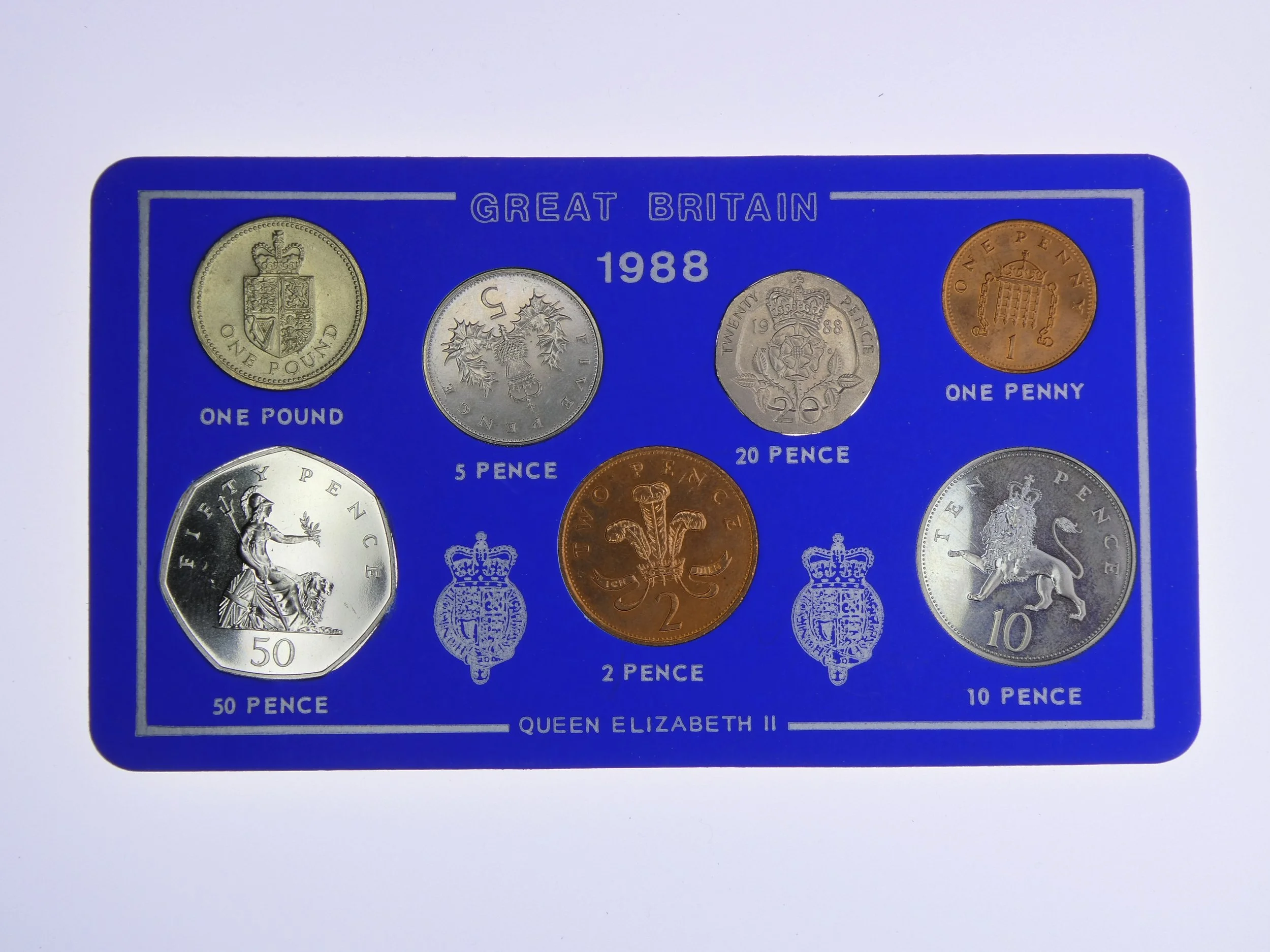Annual Card Coin Collection 1988 front