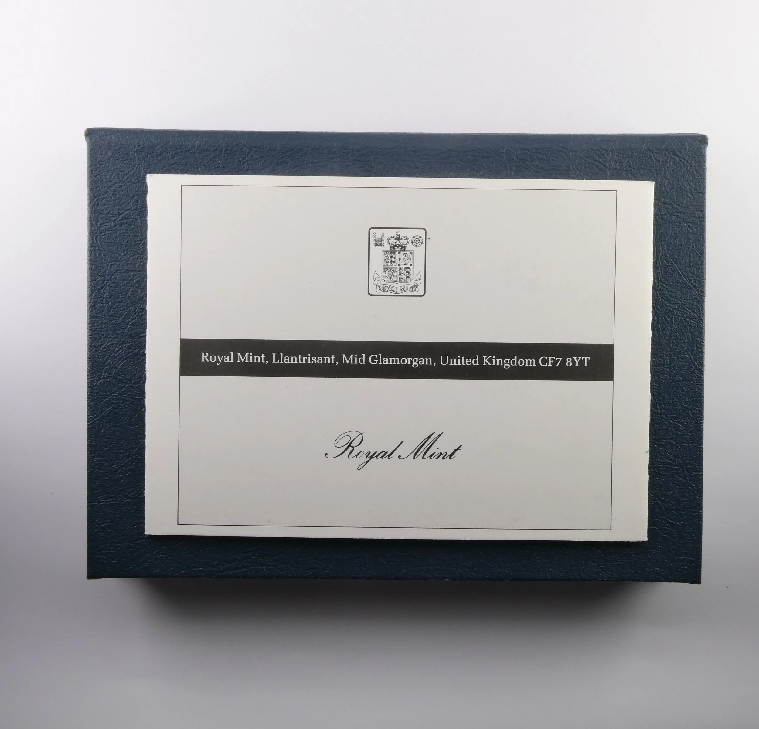 Royal Mint Commemorative Proof Set 1989 brochure