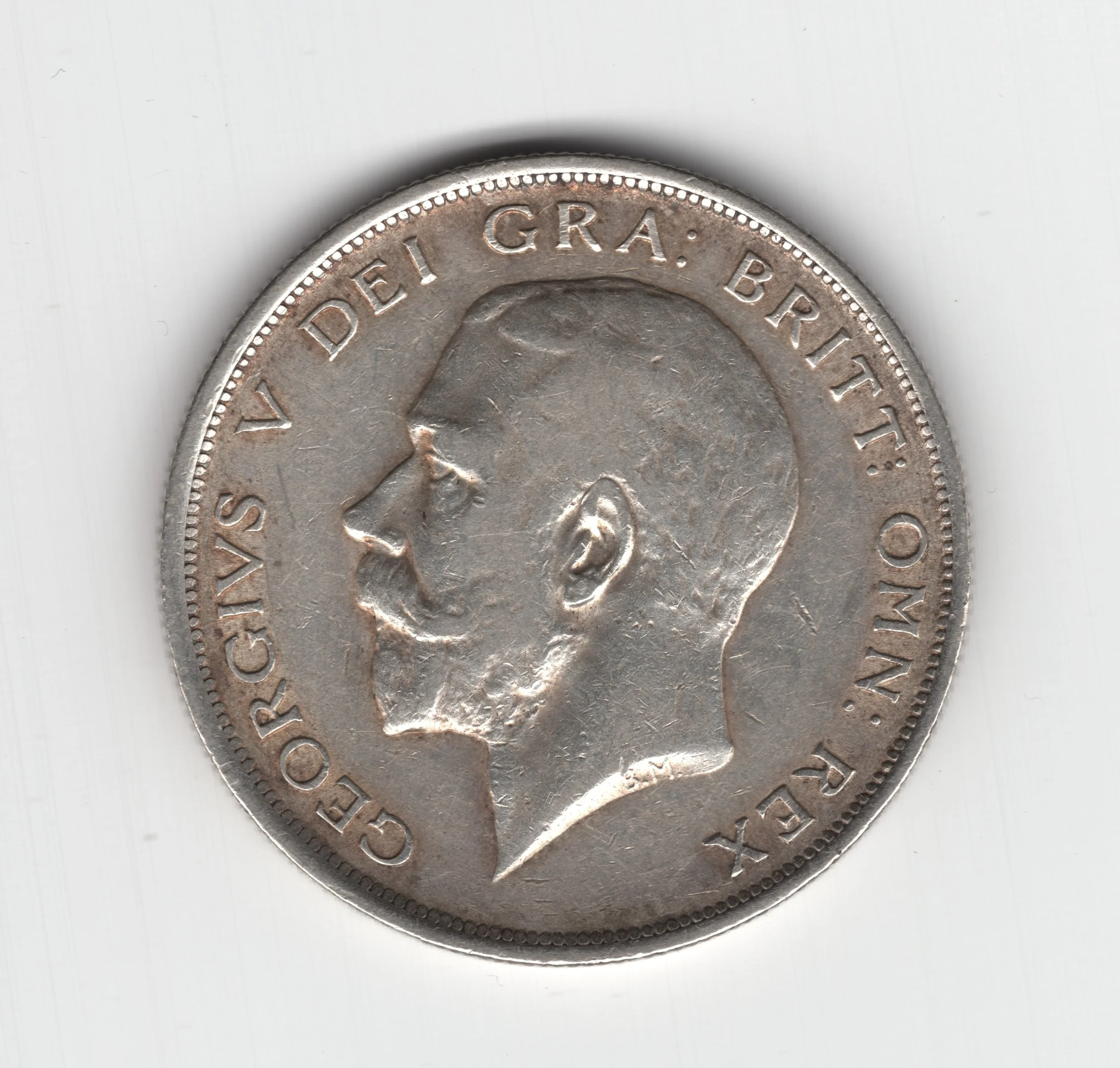 Annual Card Coin Collection 1918 half crown
