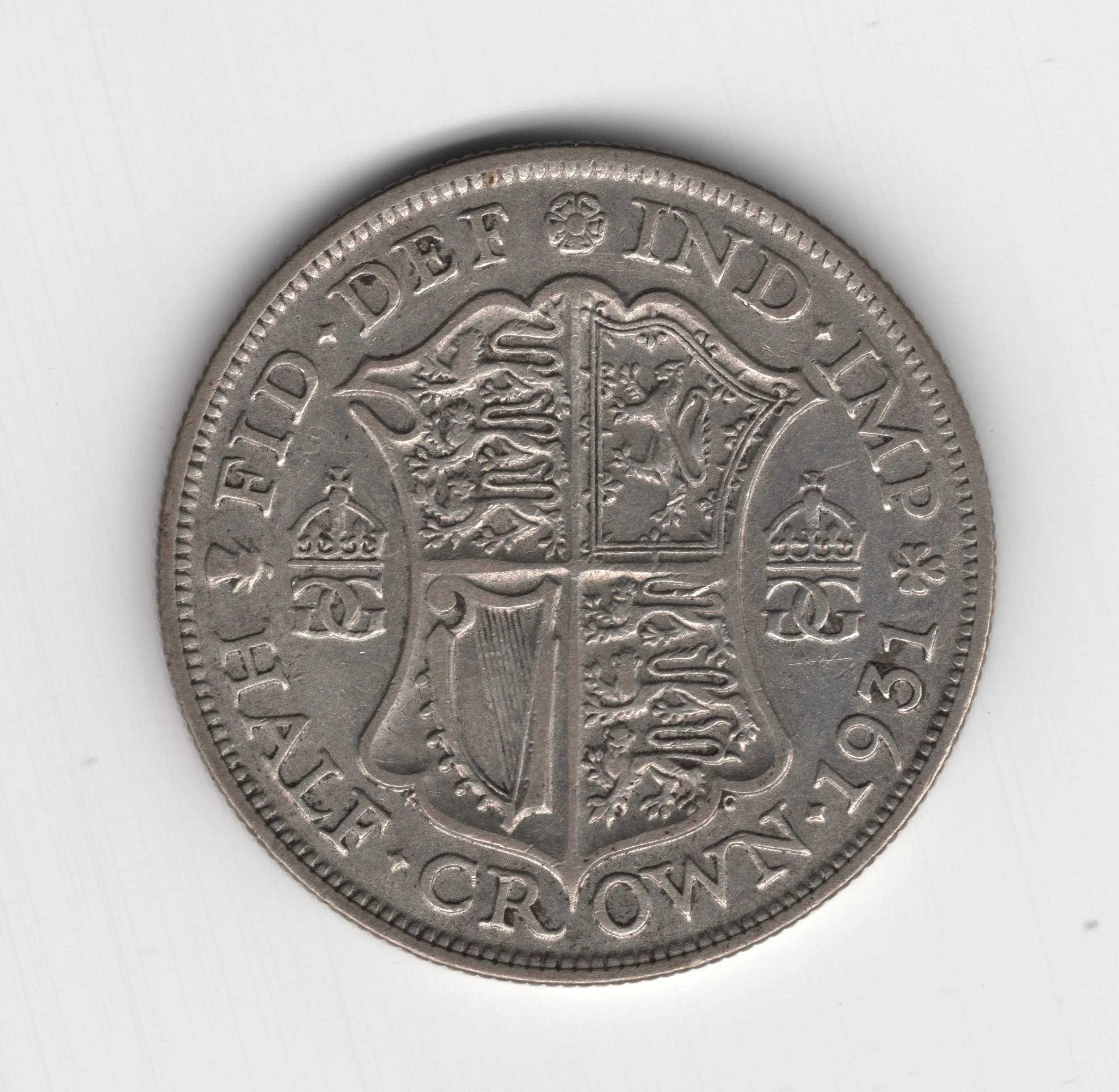 Annual Card Coin Collection 1931 half crown