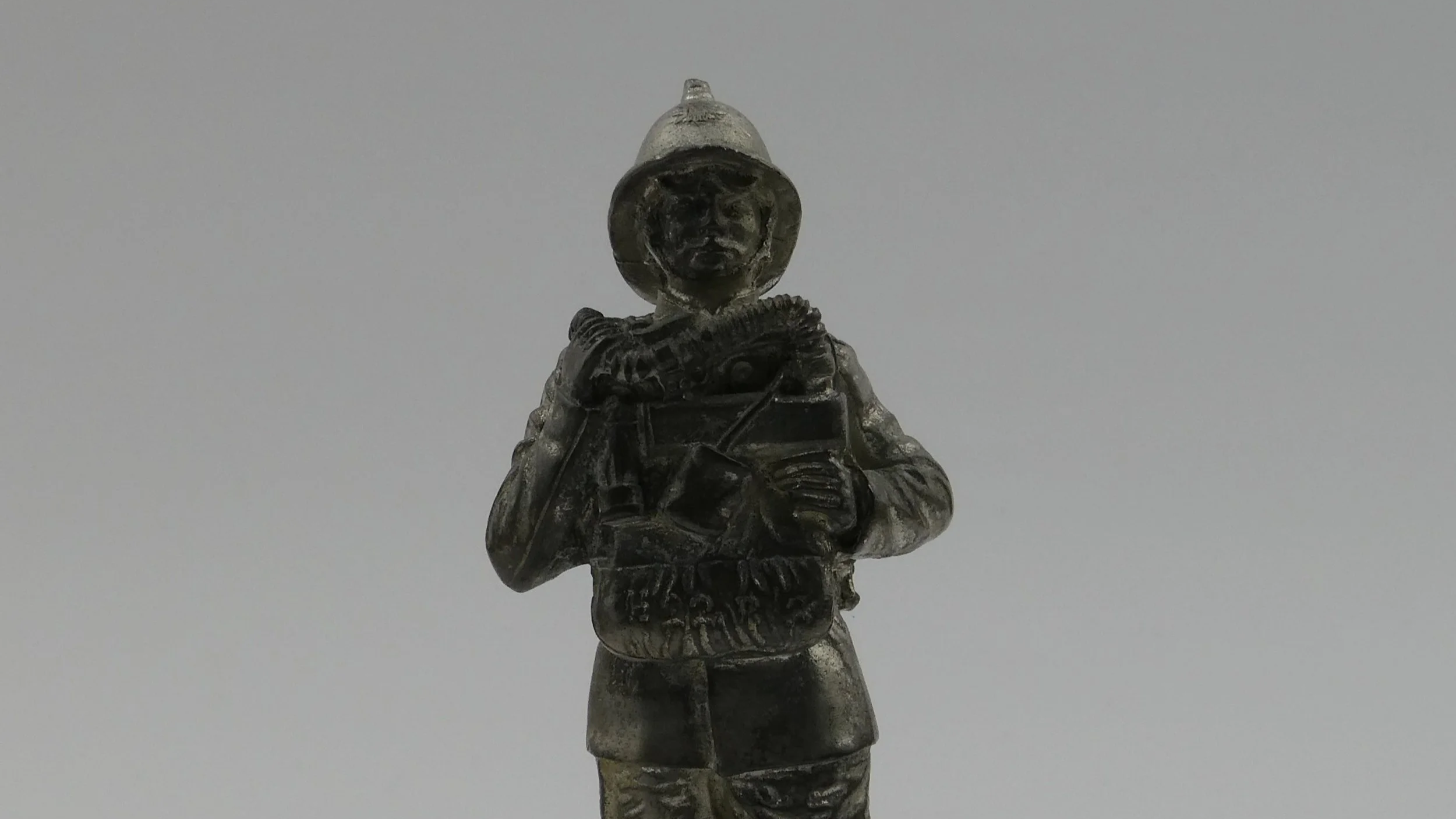 Fireman with breathing apparatus