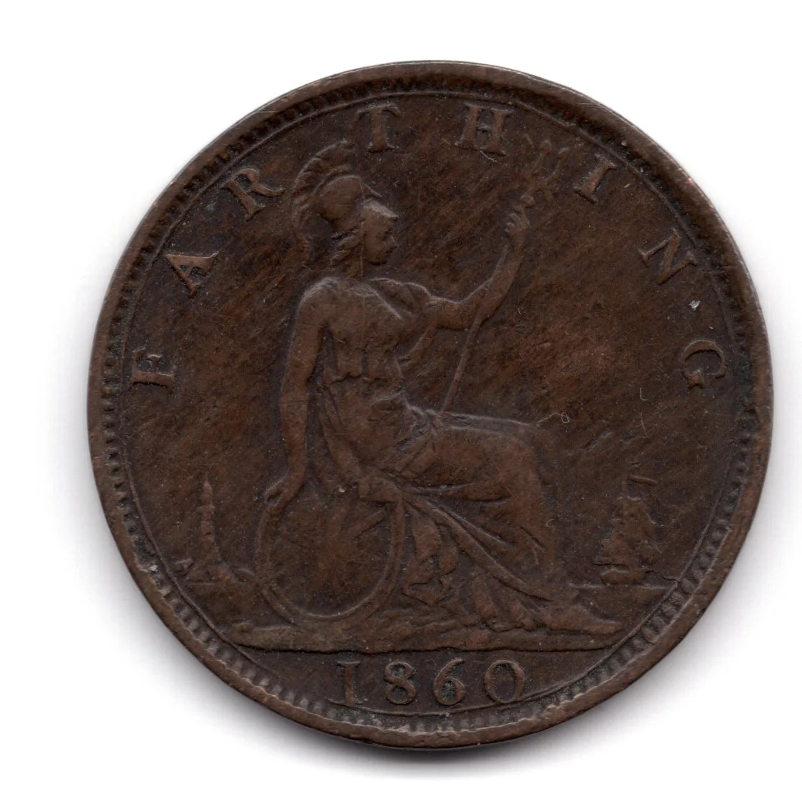 1860 Farthing