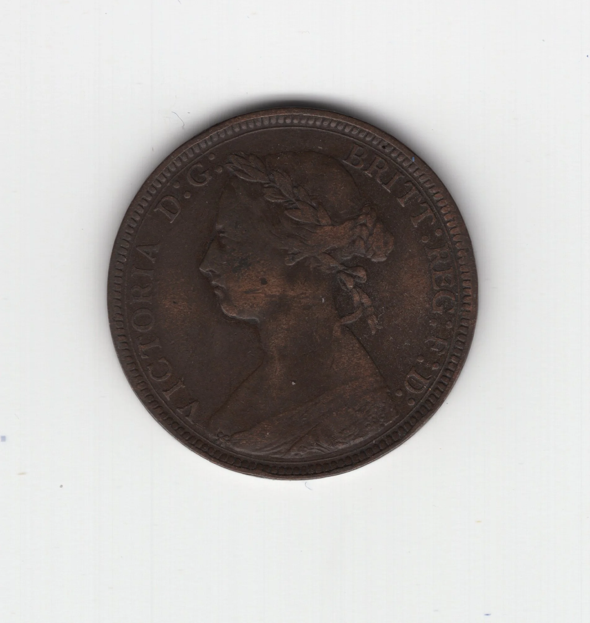 1886 Halfpenny