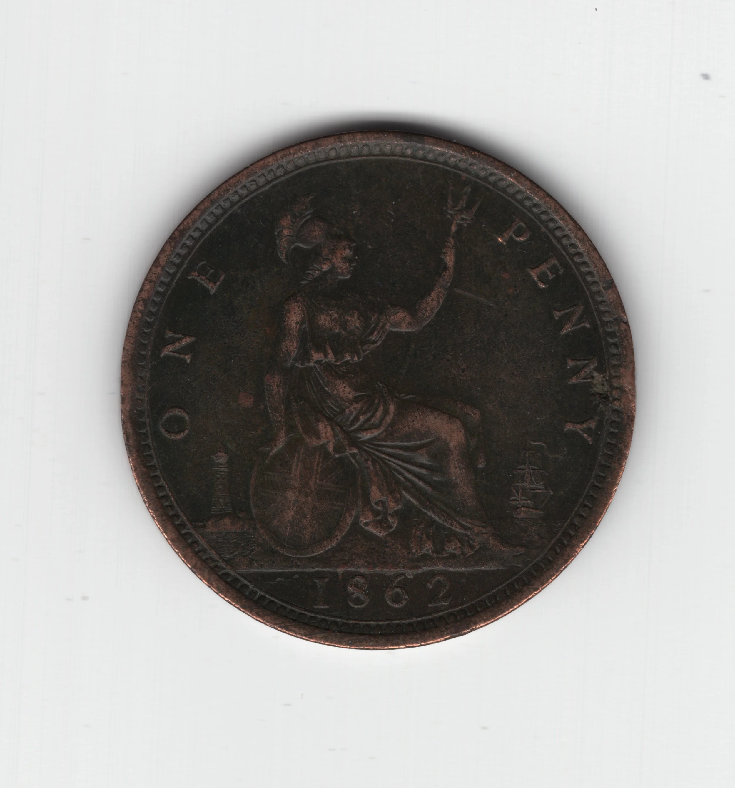 1862 Penny