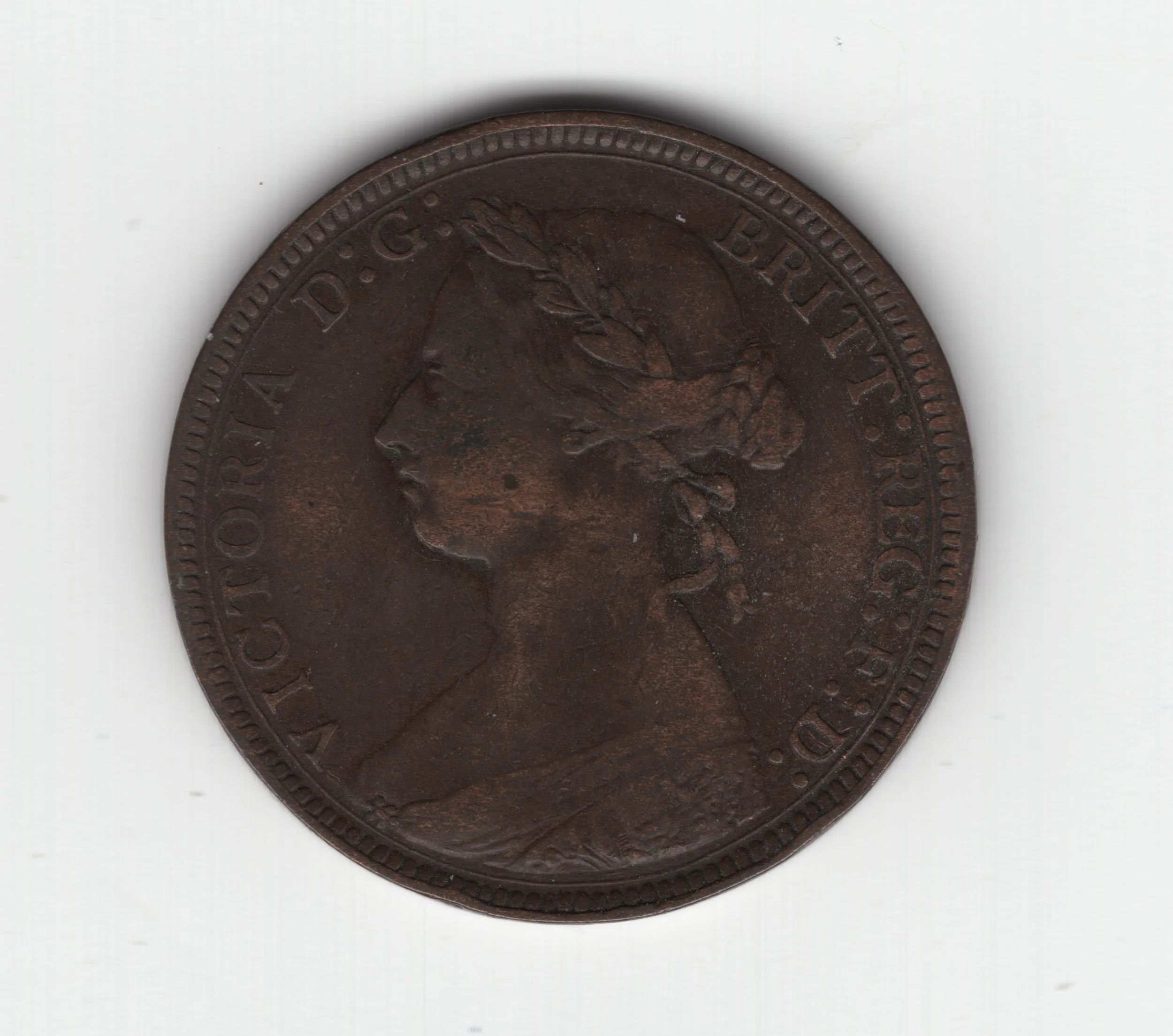 1886 Halfpenny
