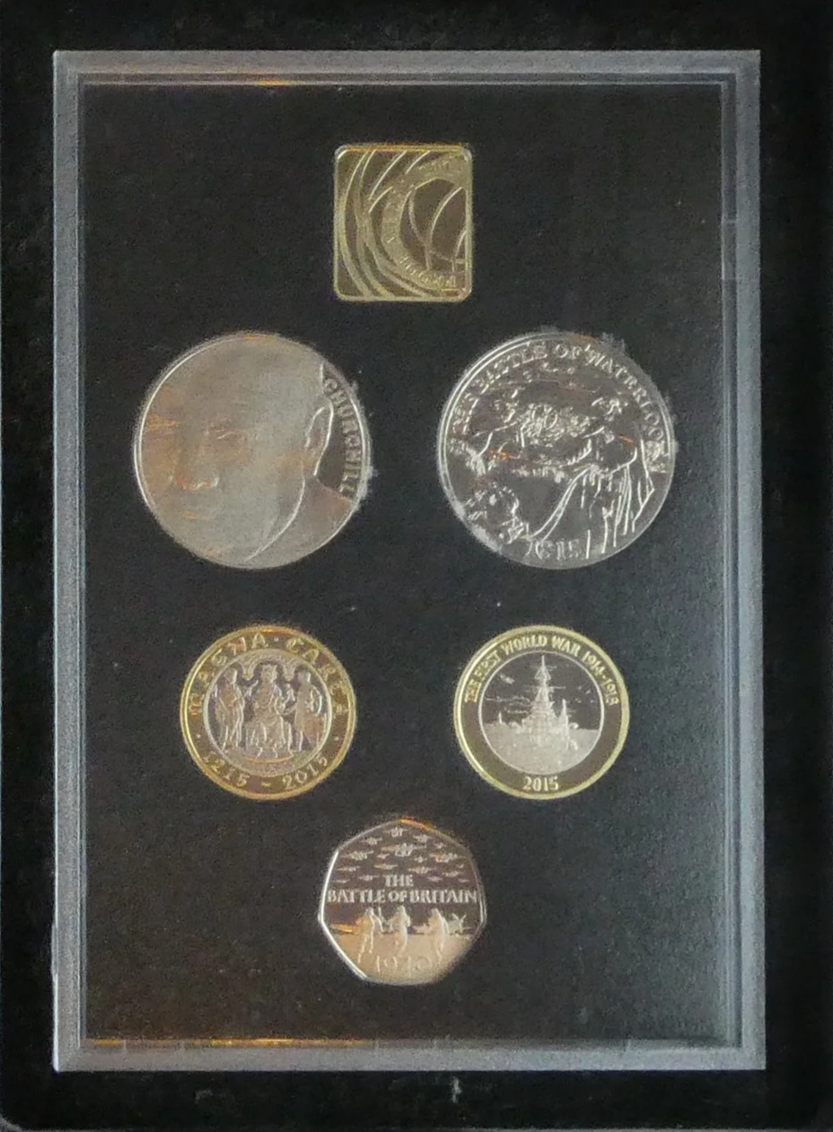 Royal Mint Commemorative Proof Set 2015