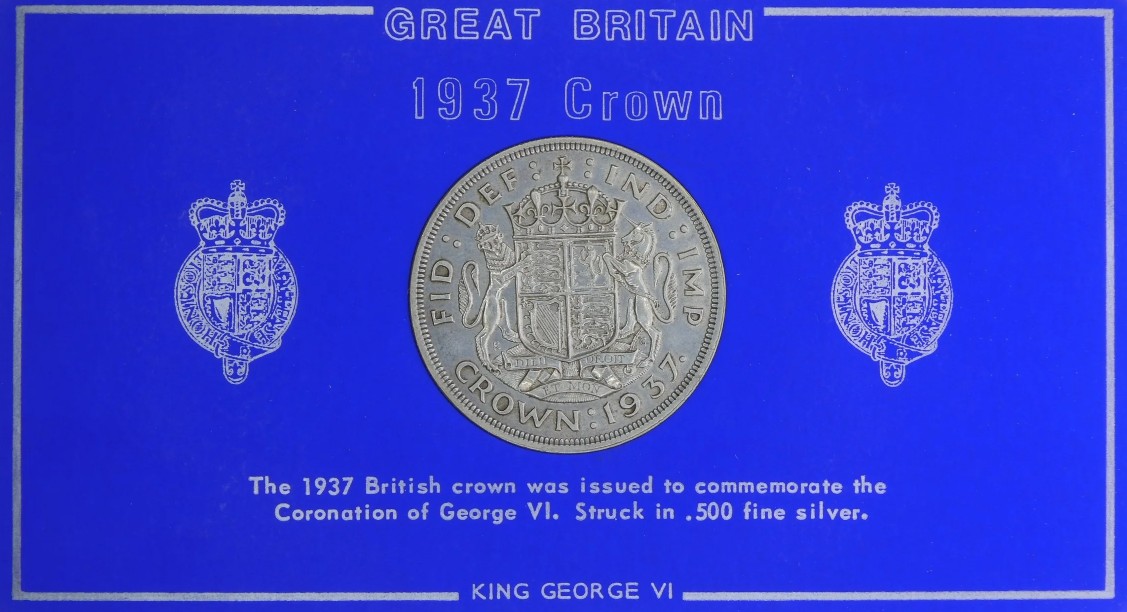 1937 King George VI Coronation Commemorative Crown