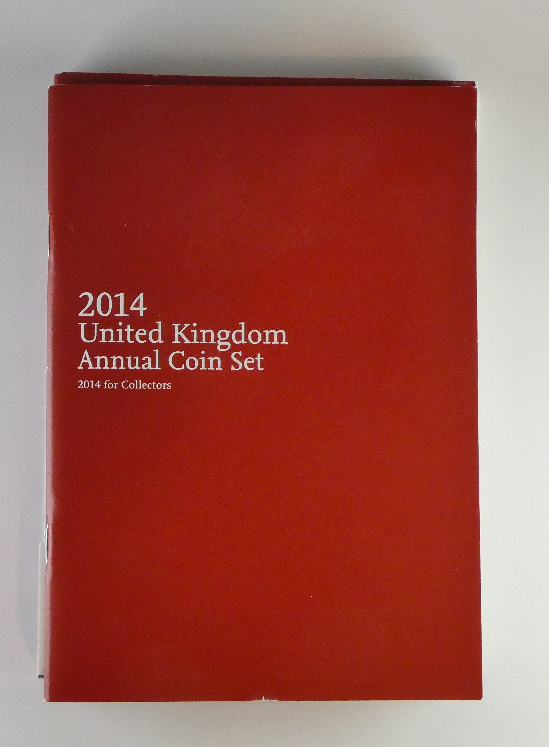 Royal Mint Commemorative Brilliant Uncirculated Coin Set 2014 front cover
