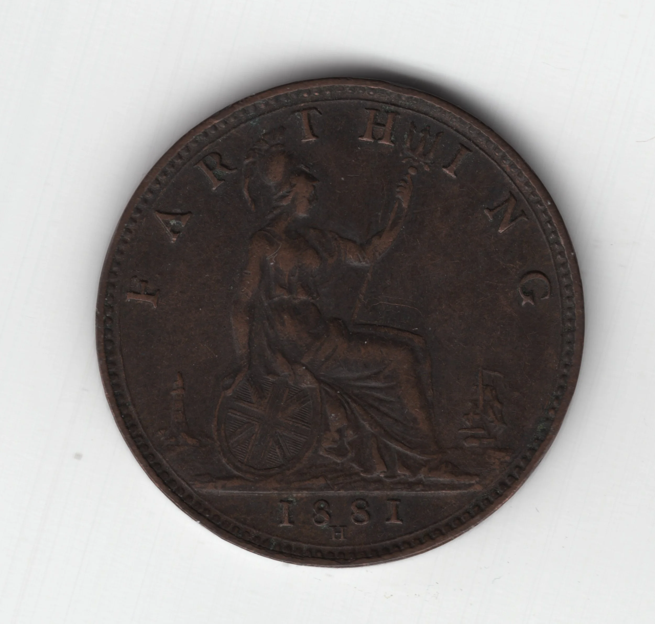 1881 Farthing Heaton