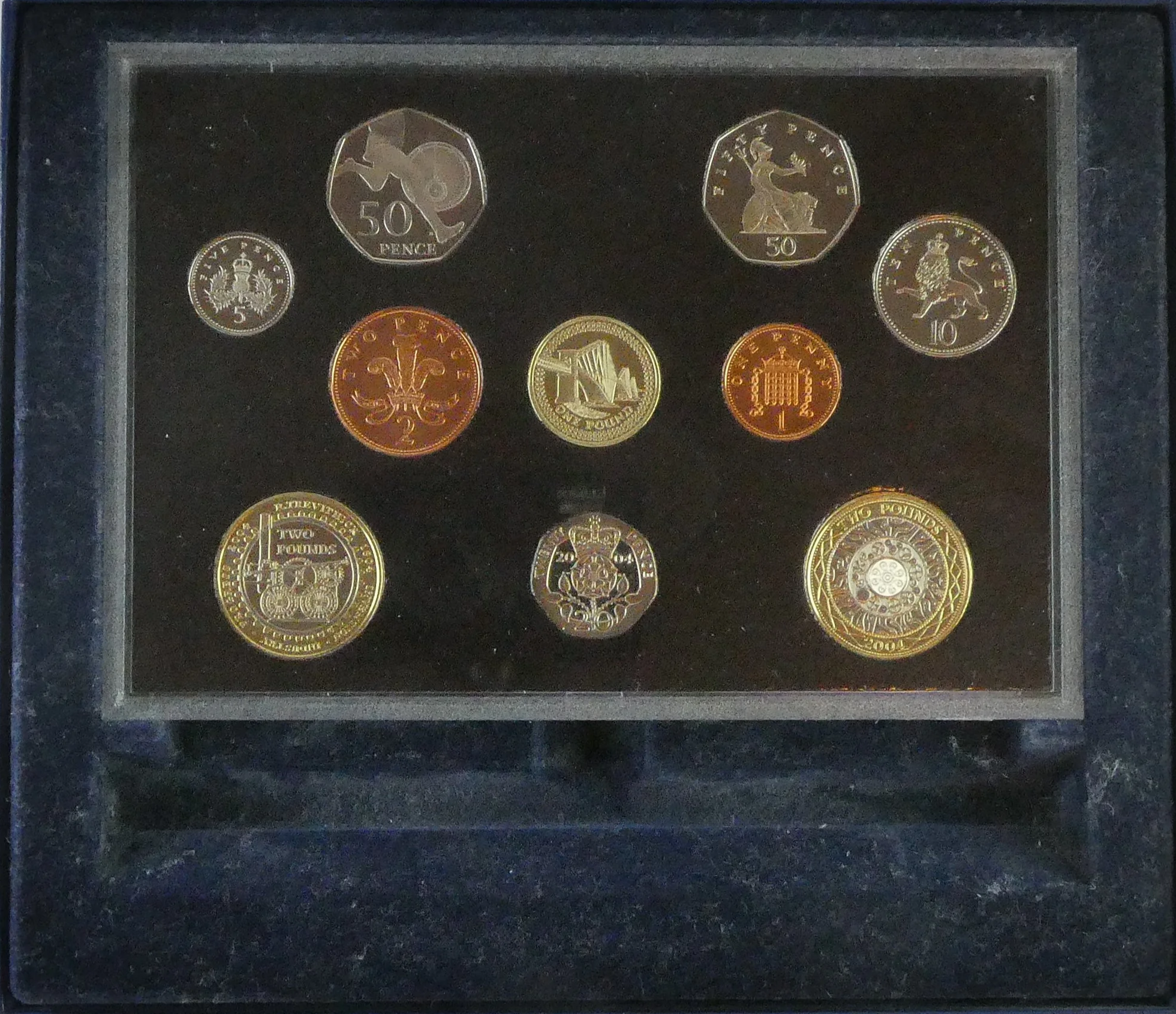 Royal Mint Commemorative Proof Set 2004
