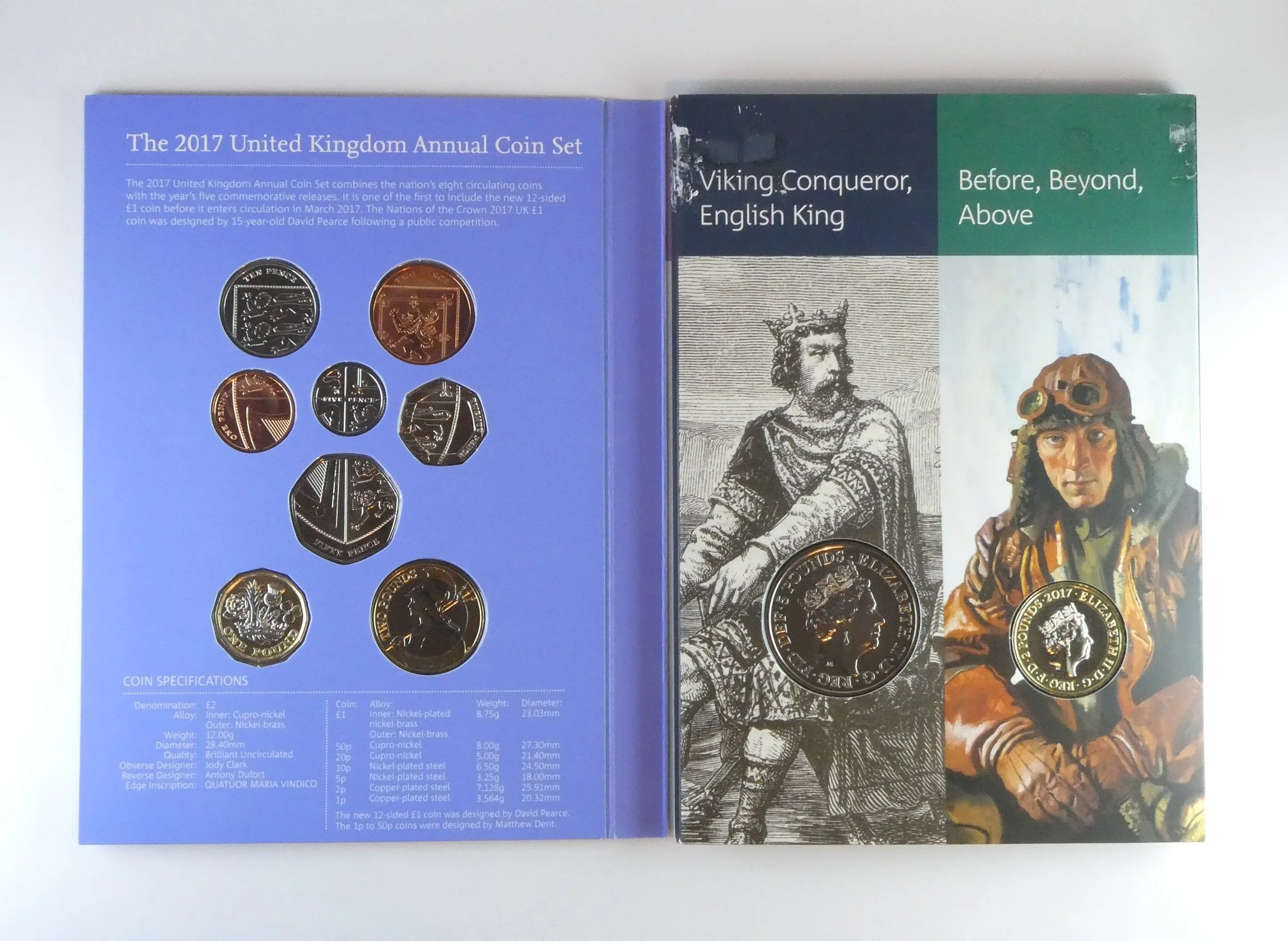 Royal Mint Commemorative Brilliant Uncirculated Coin Set 2017