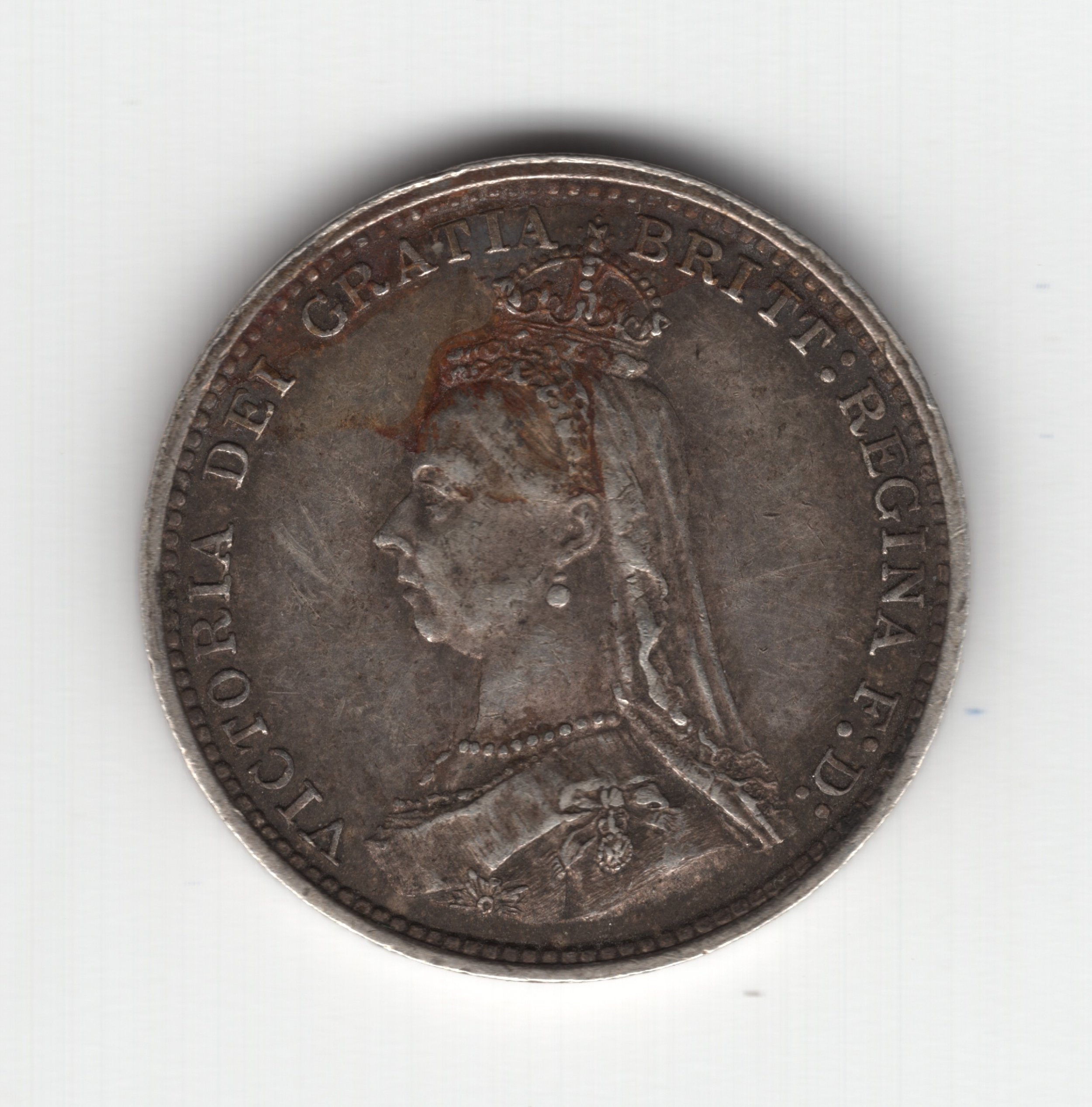 1887 Silver 3d