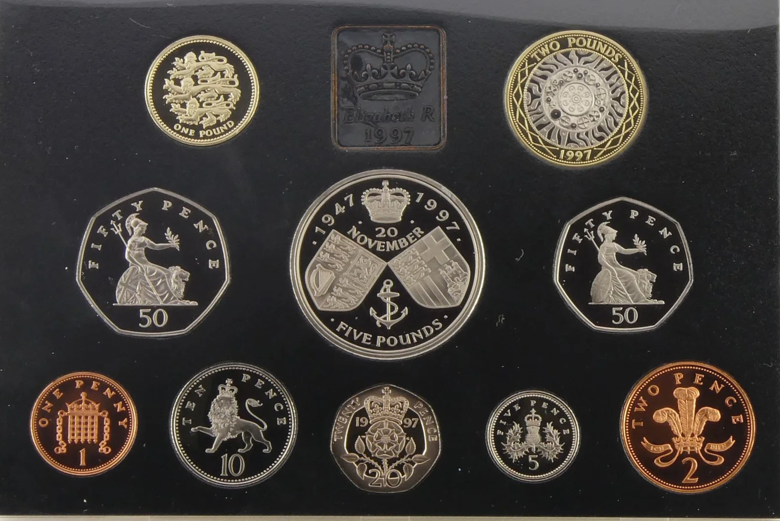 Royal Mint 1997 Commemorative proof set