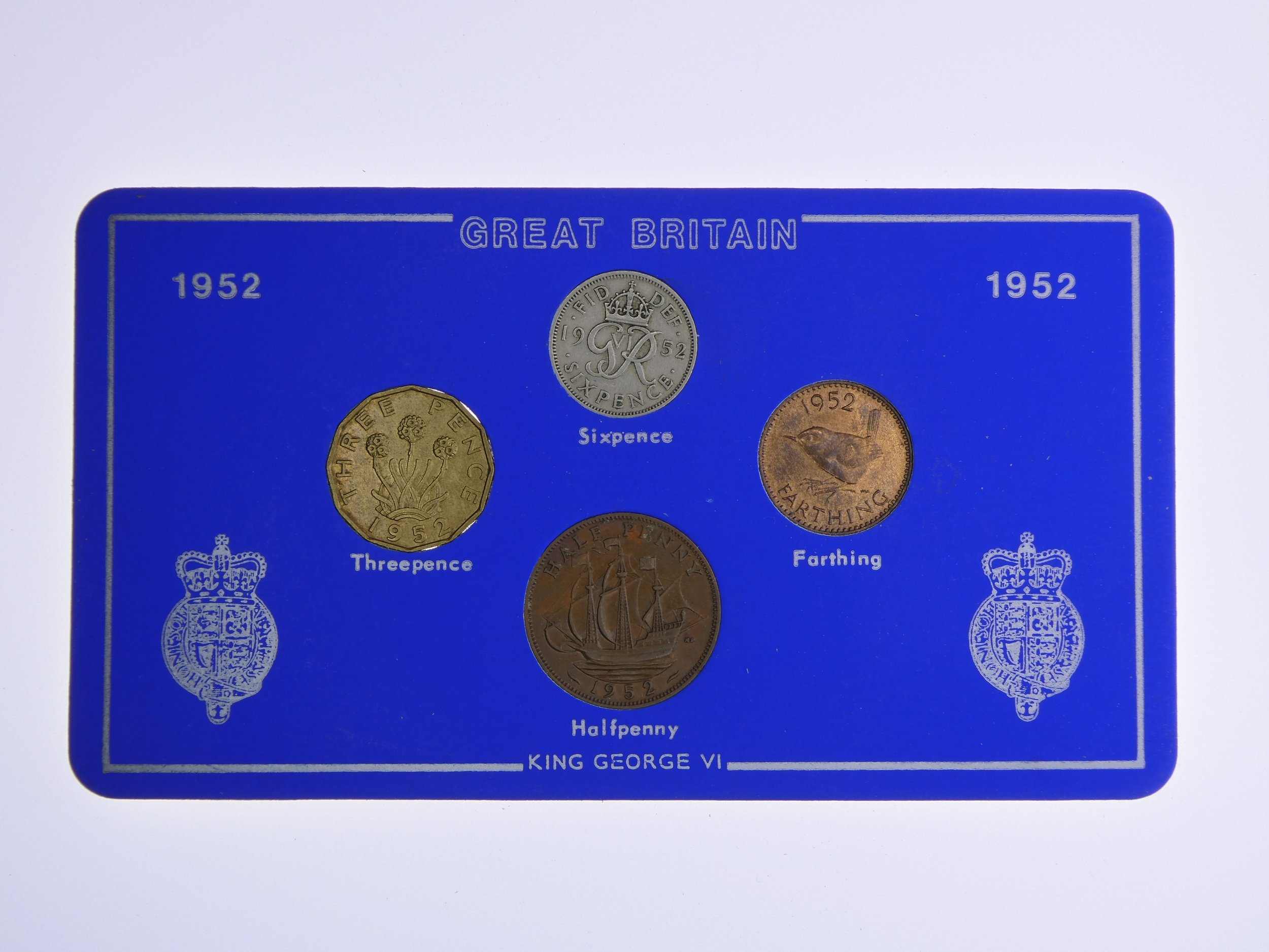Annual Card Coin Collection 1952 front