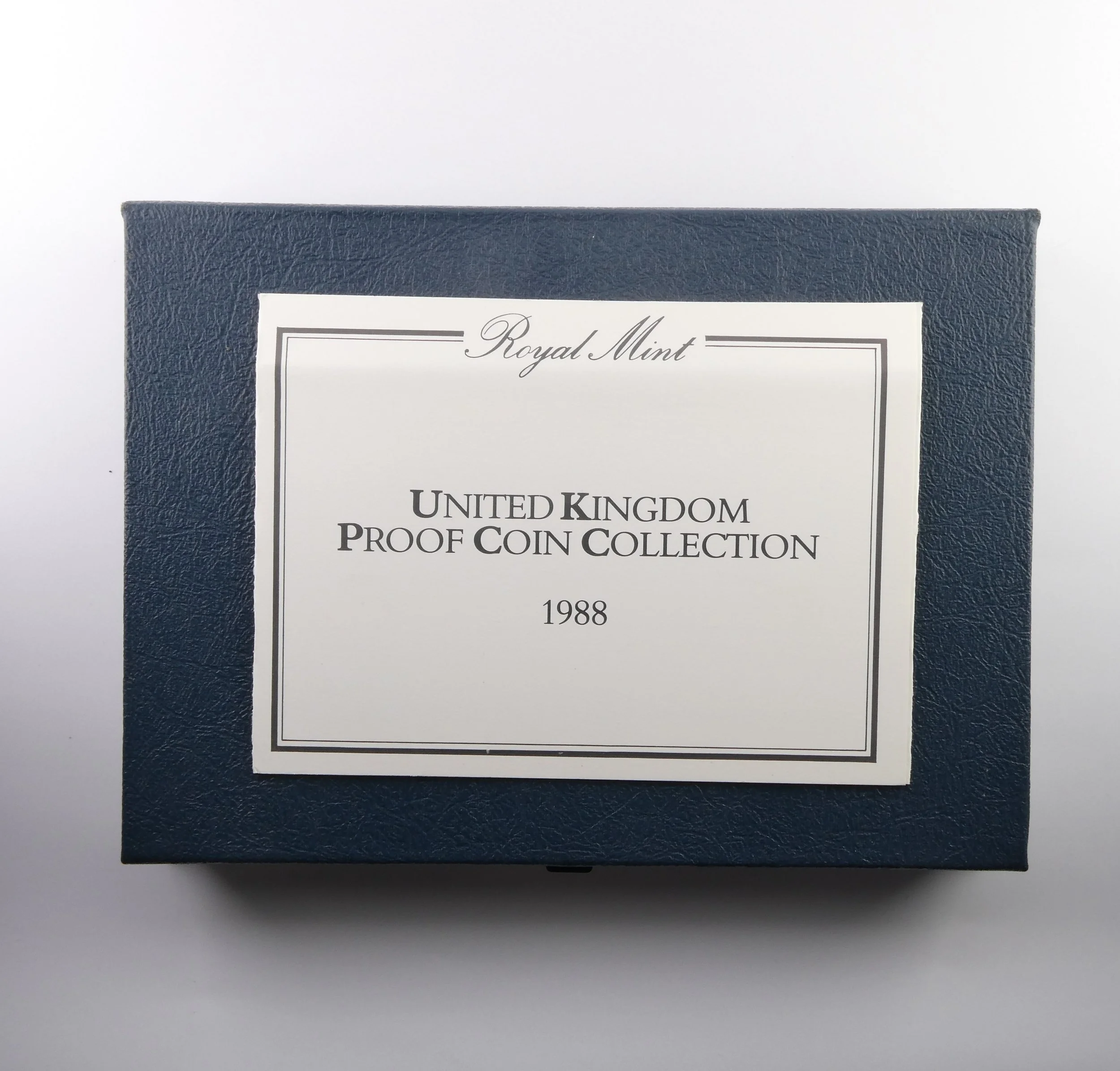 Royal Mint Commemorative Proof Set 1988 brochure