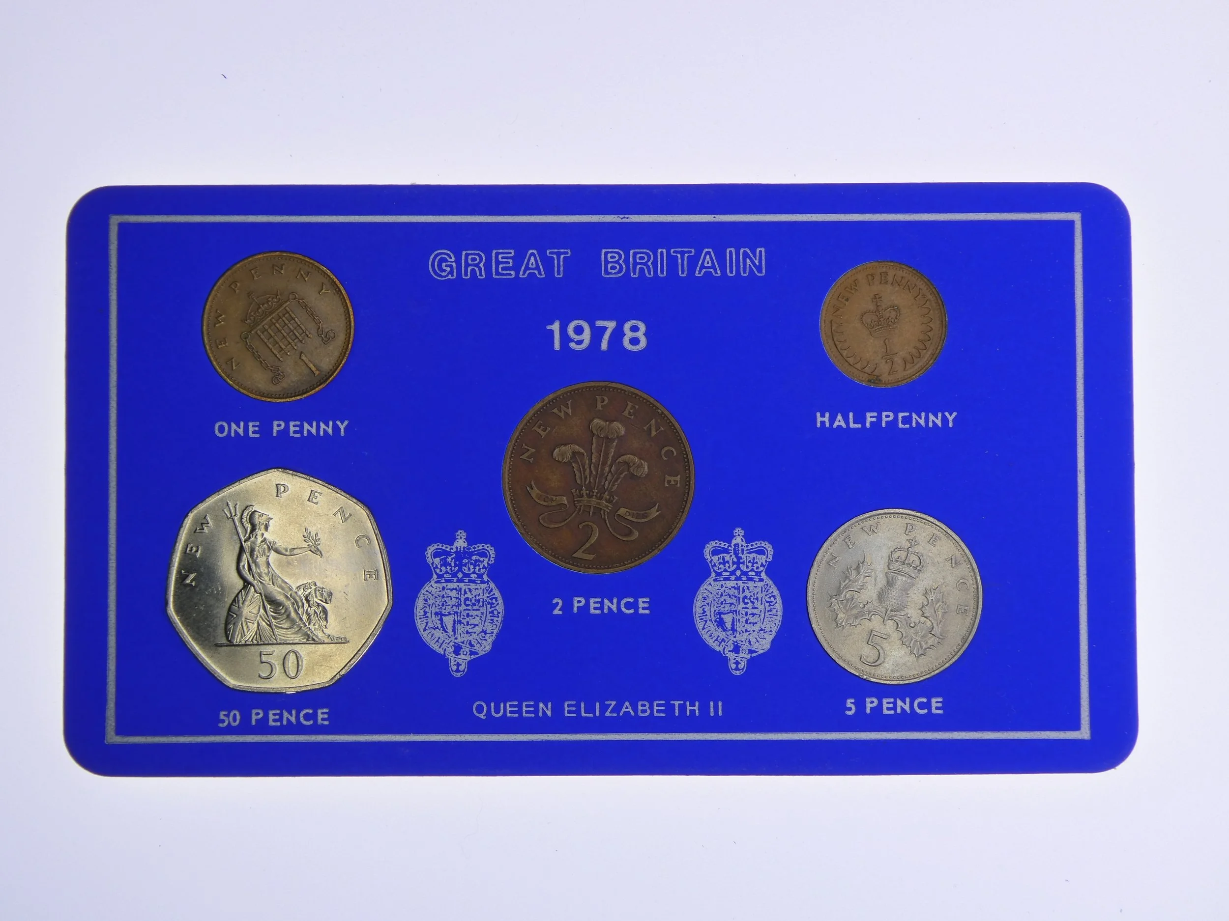 Annual Card Coin Collection 1978 front