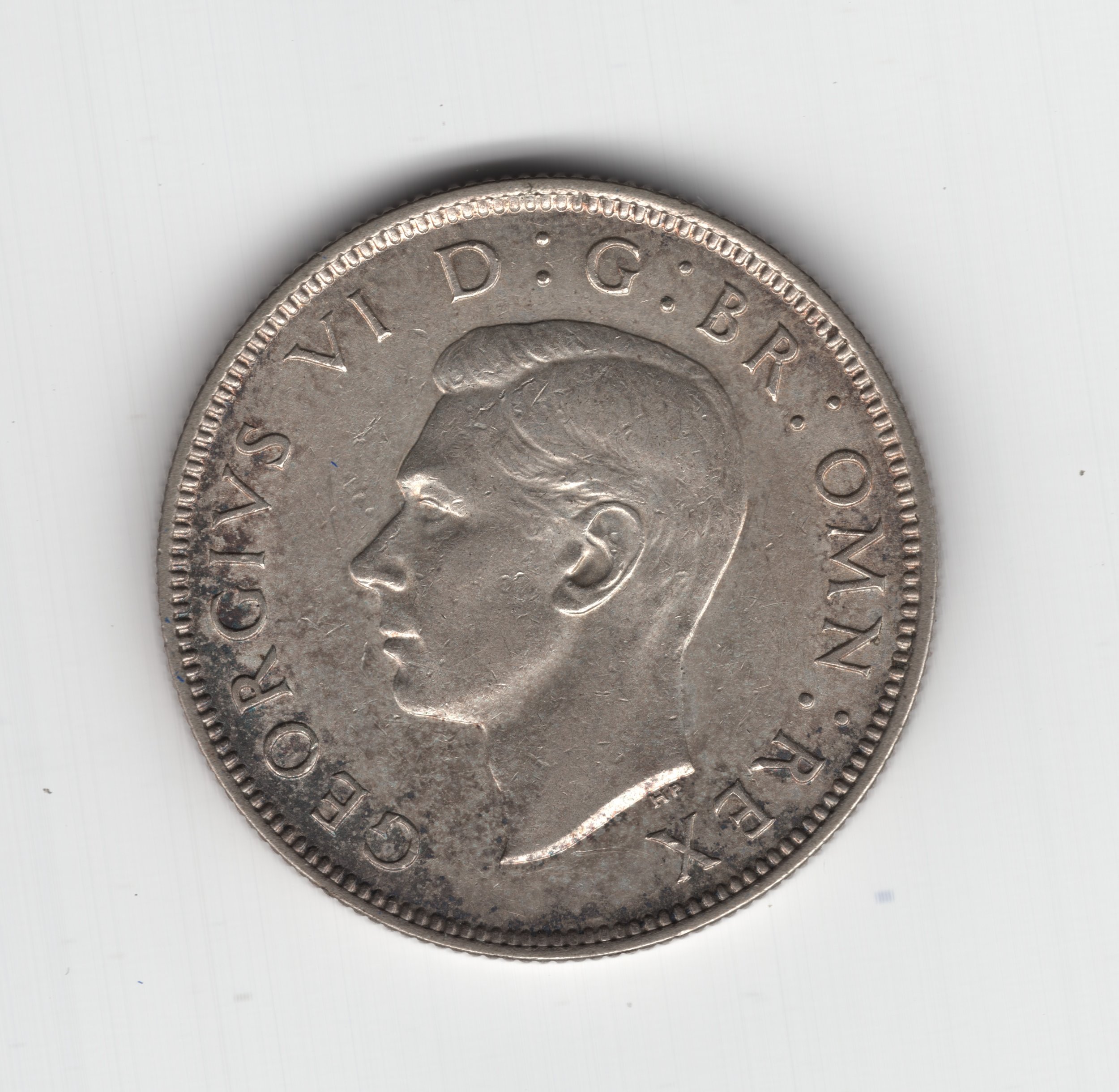 Annual Card Coin Collection 1938 two shillings