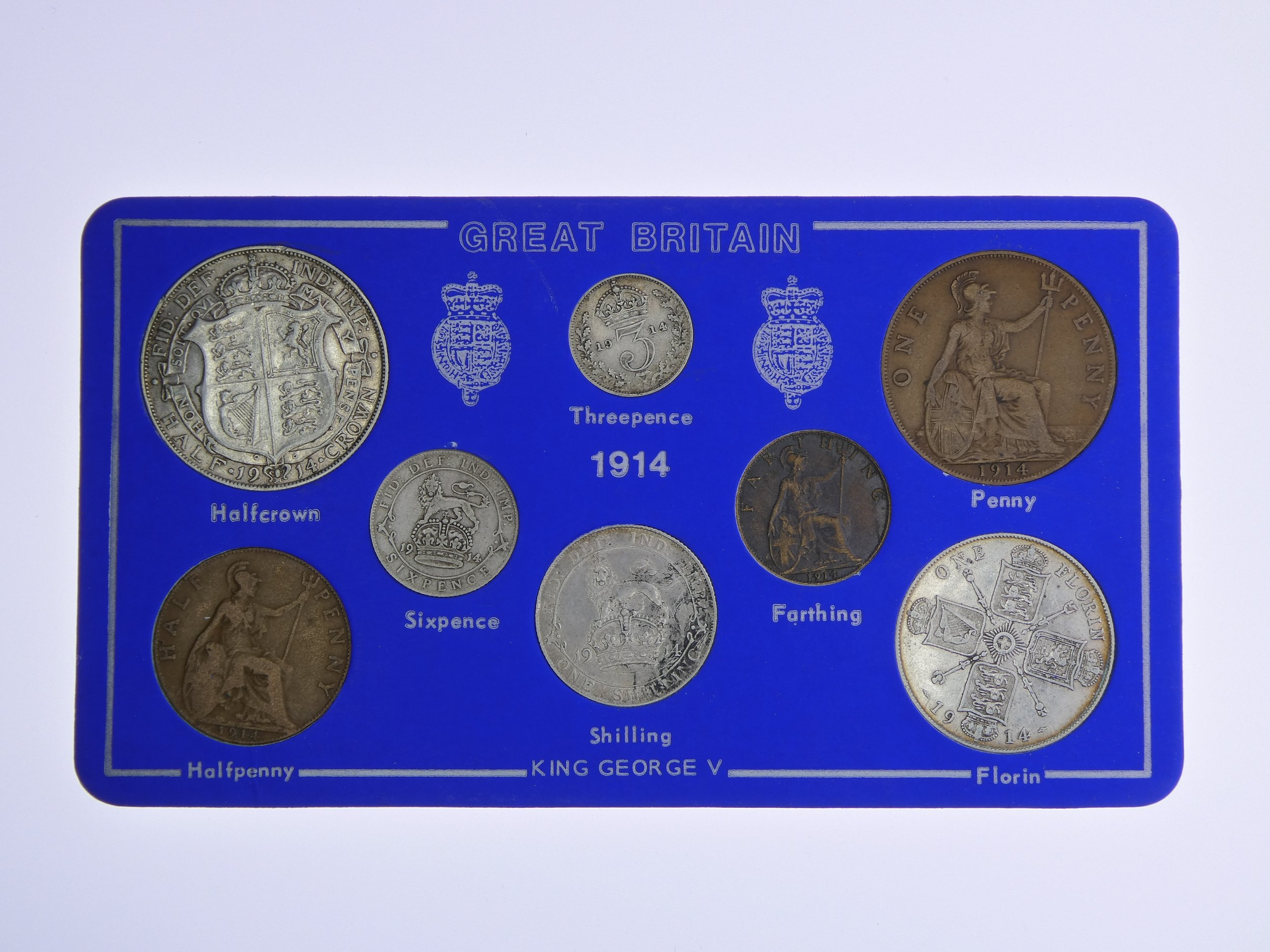 Annual Card Coin Collection 1914 front