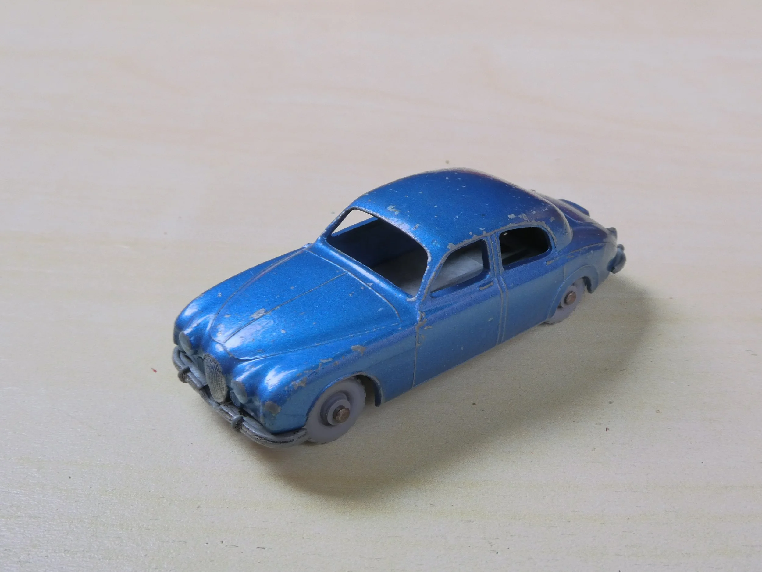 Lesney Nr 65 Blue Jaguar 3.4 litre