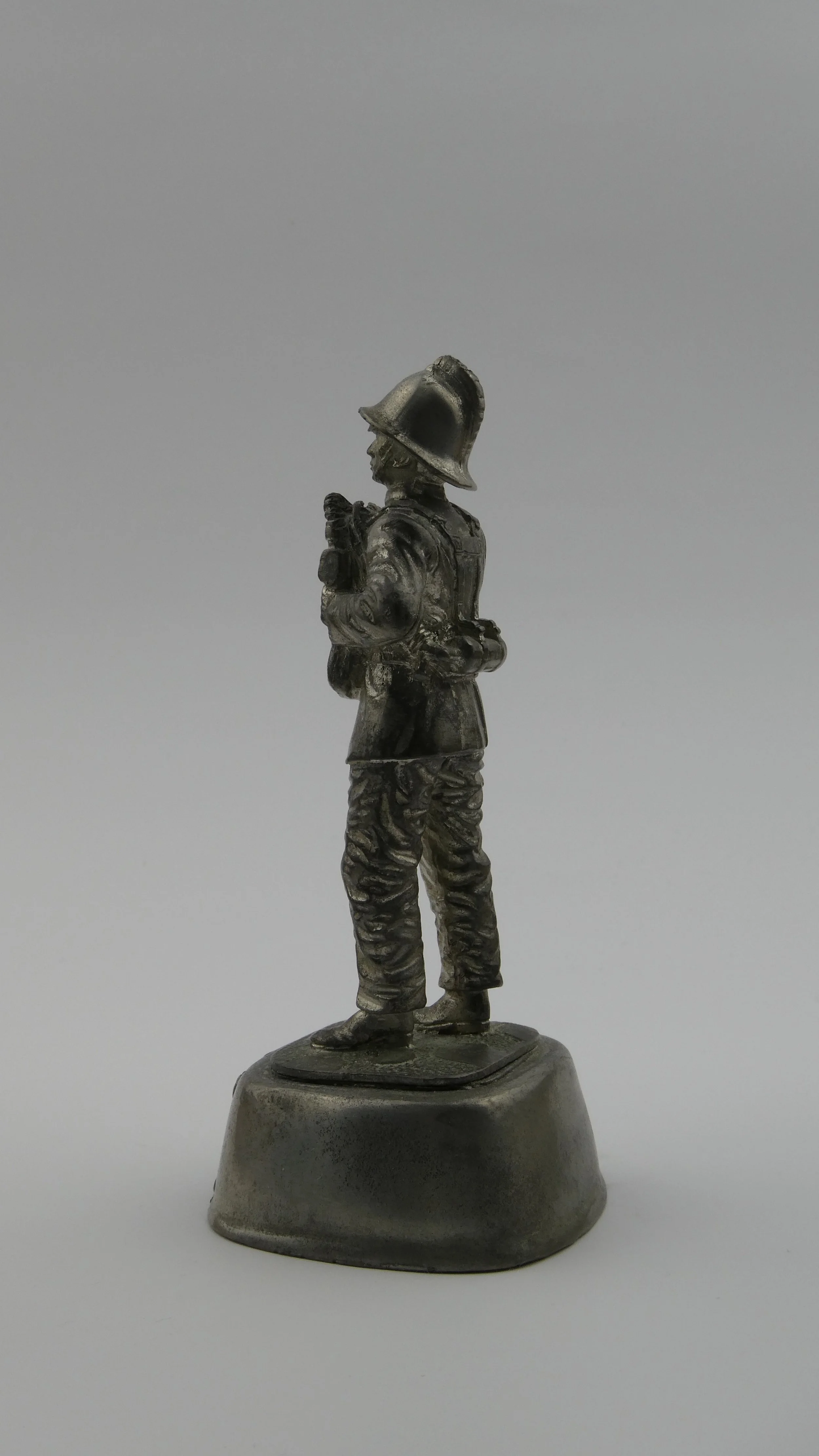 Fireman with breathing apparatus