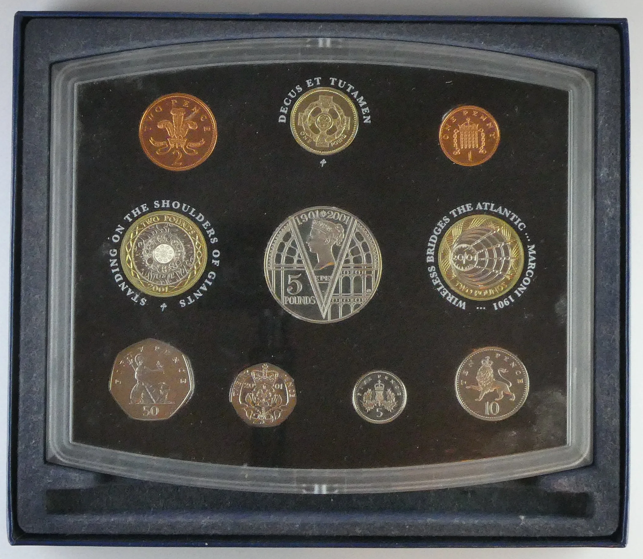 Royal Mint Commemorative Proof Set 2001
