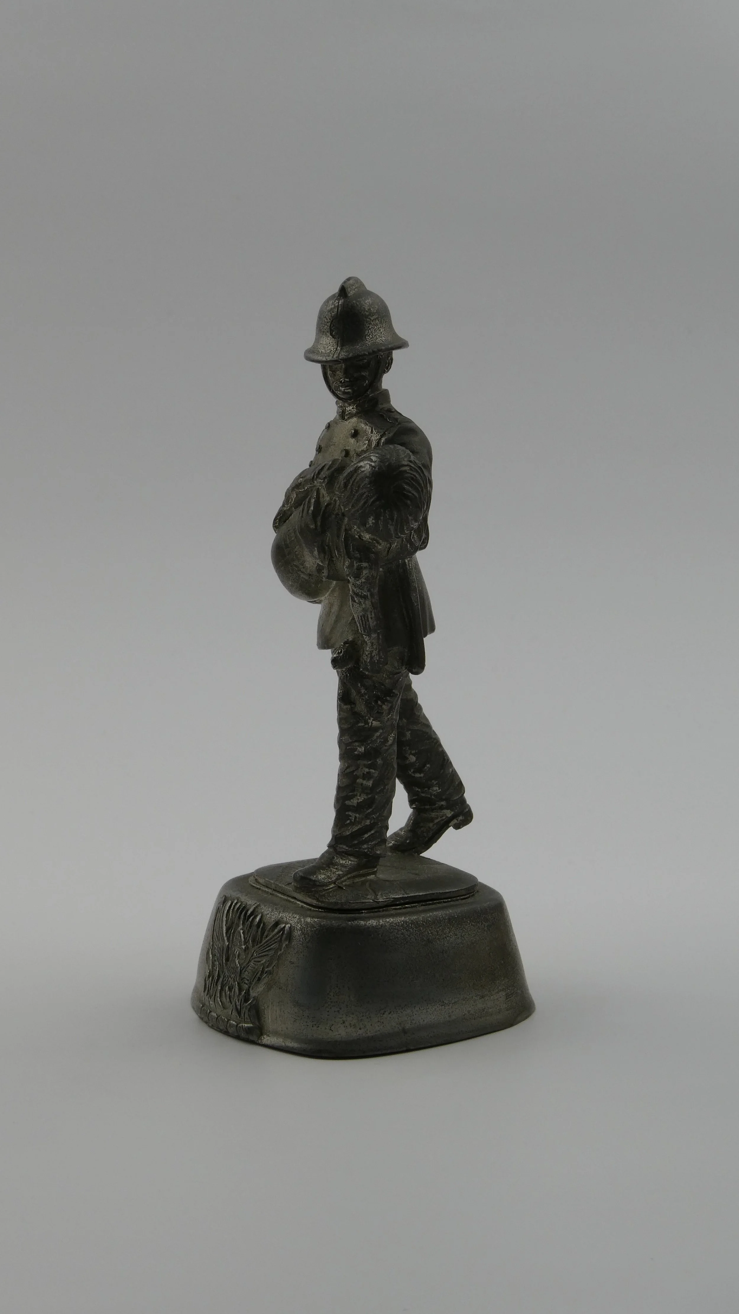 Fireman with child