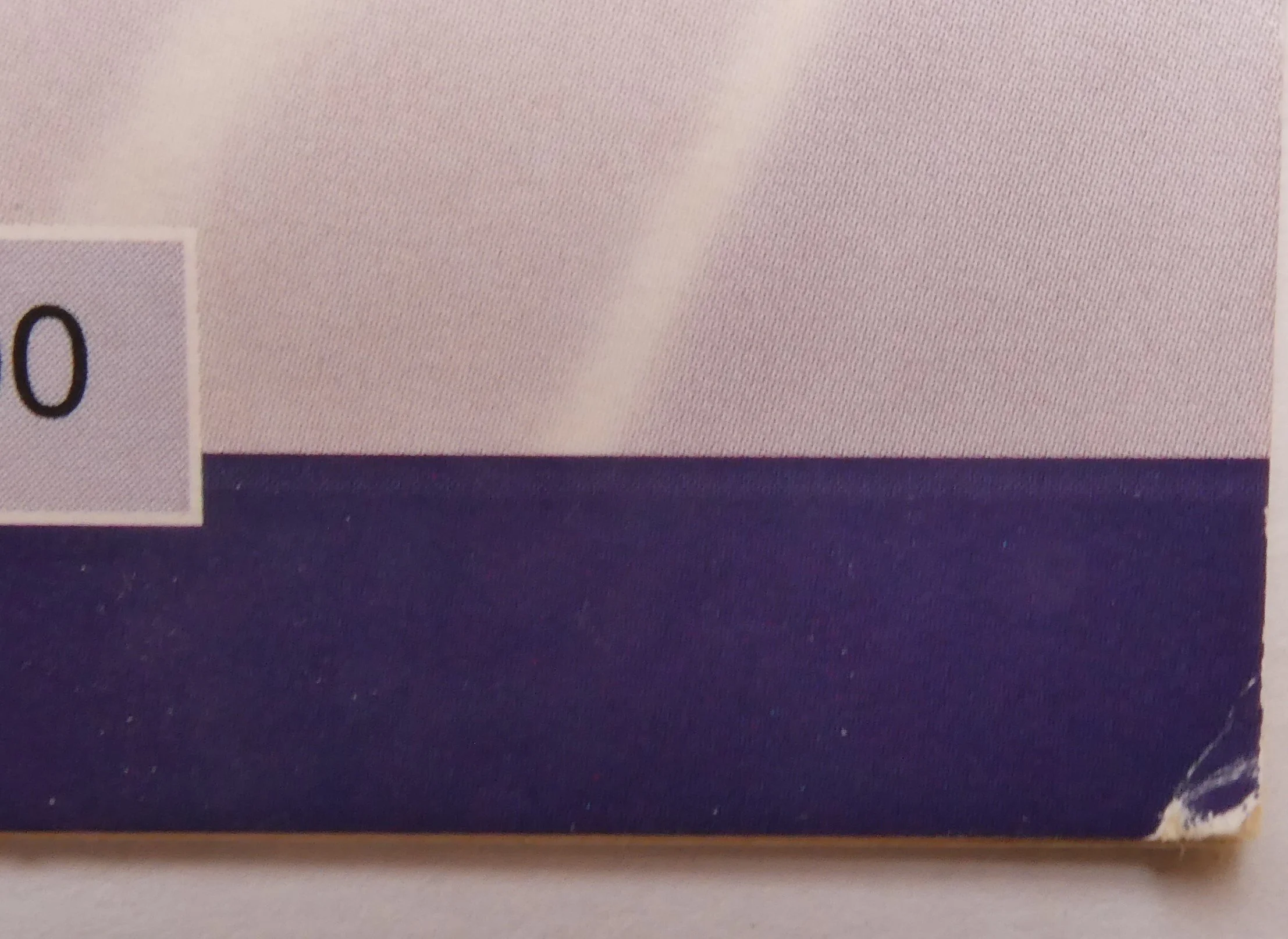 Card containing 1986 Queen Elizabeth II 80th Birthday Crown front showing condition
