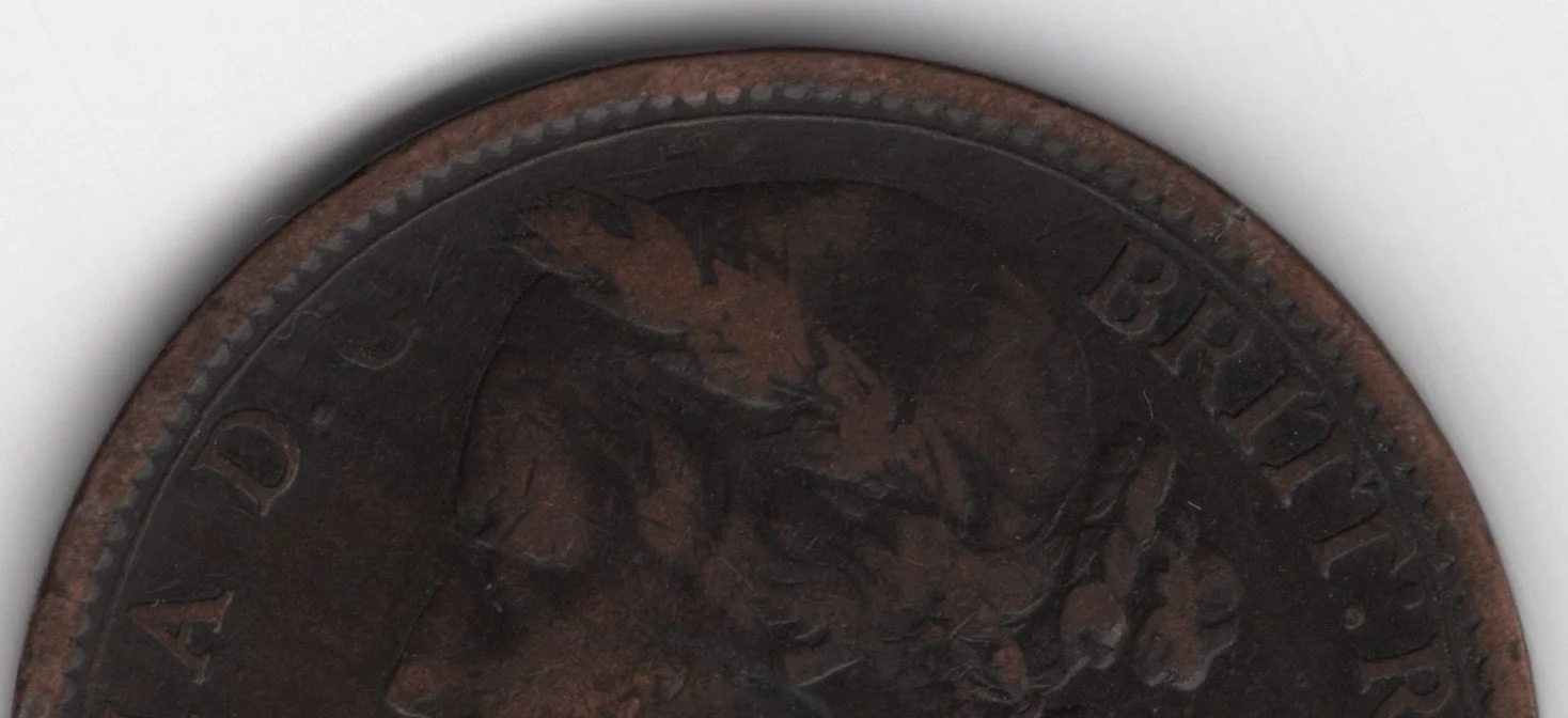 1876 Penny Heaton close up laurels