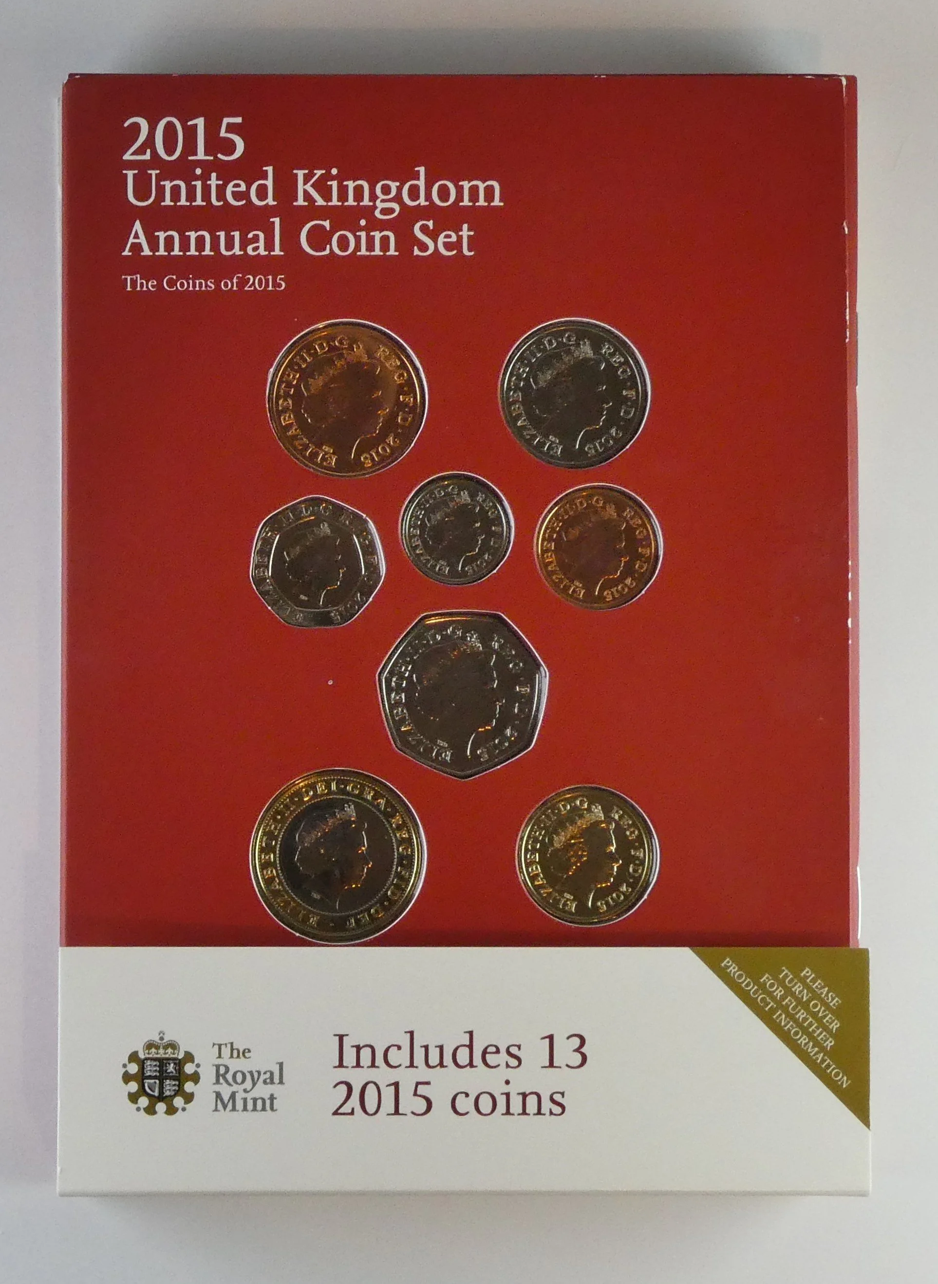 Royal Mint Commemorative Brilliant Uncirculated Coin Set 2015