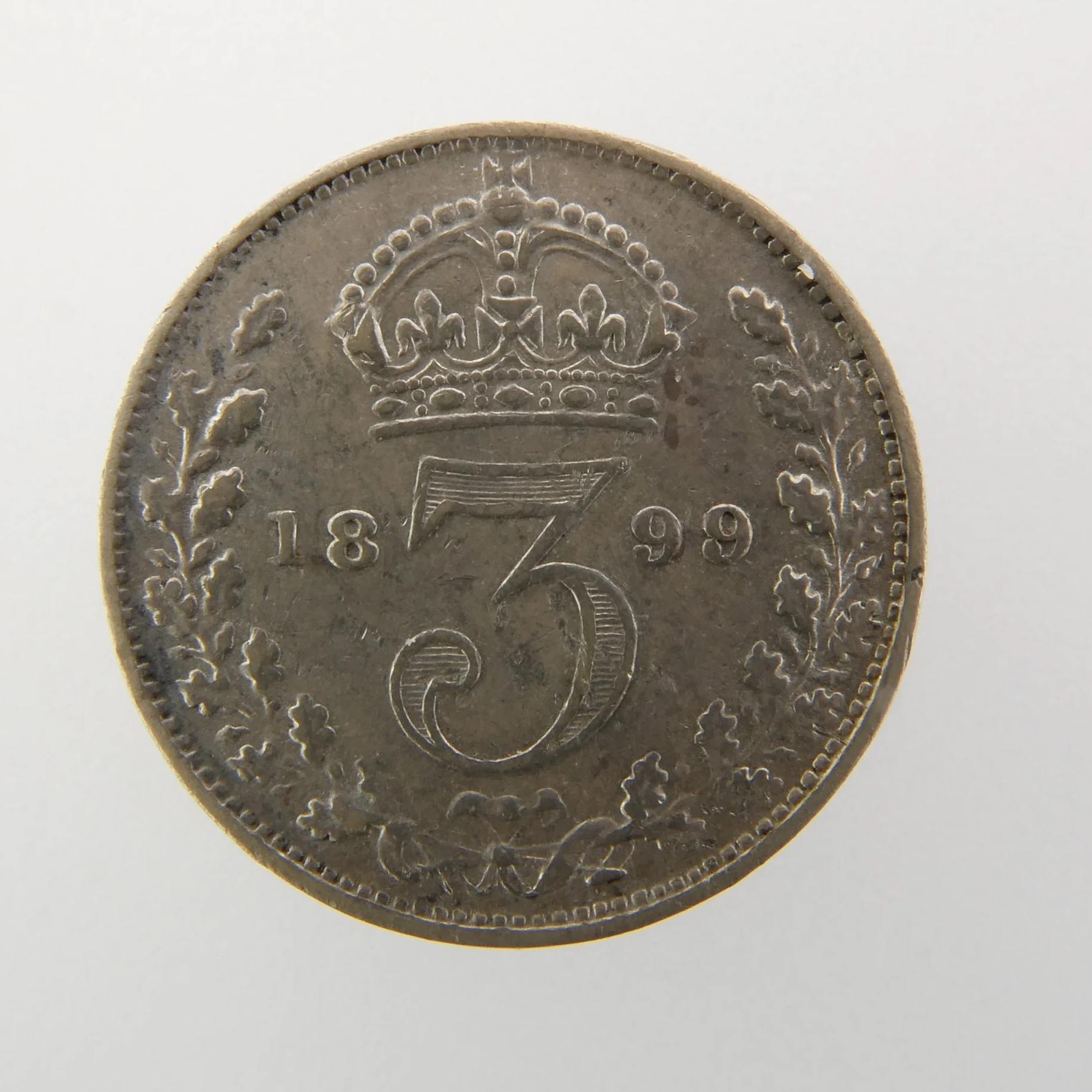 1899 Silver 3d