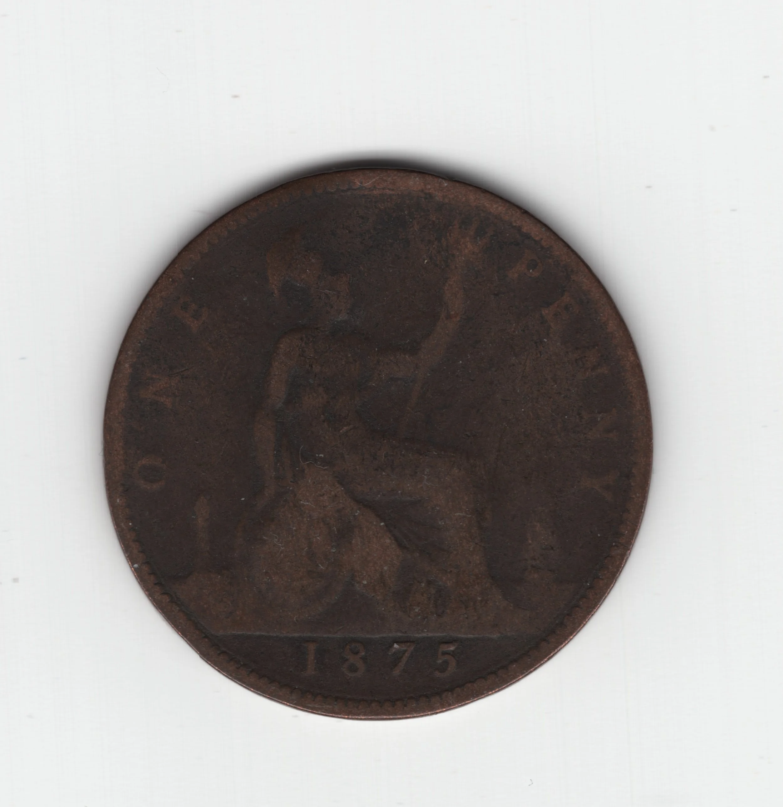 1875 Penny