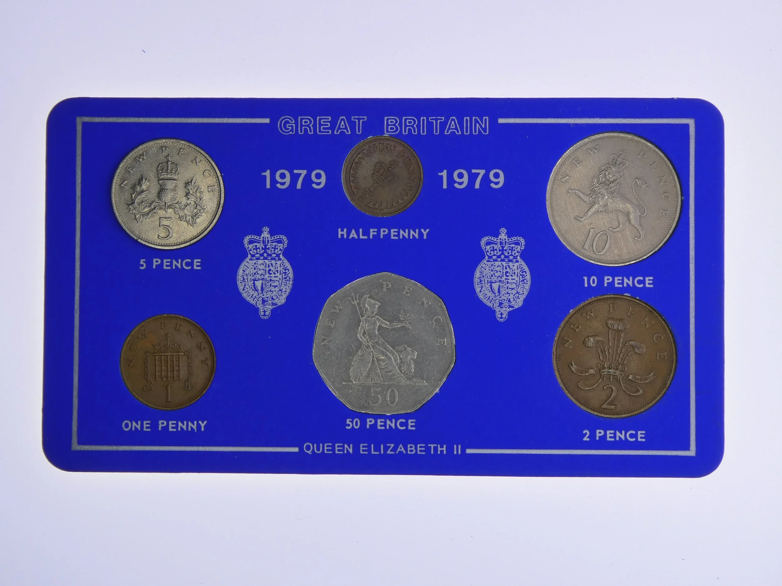 Annual Card Coin Collection 1979 front