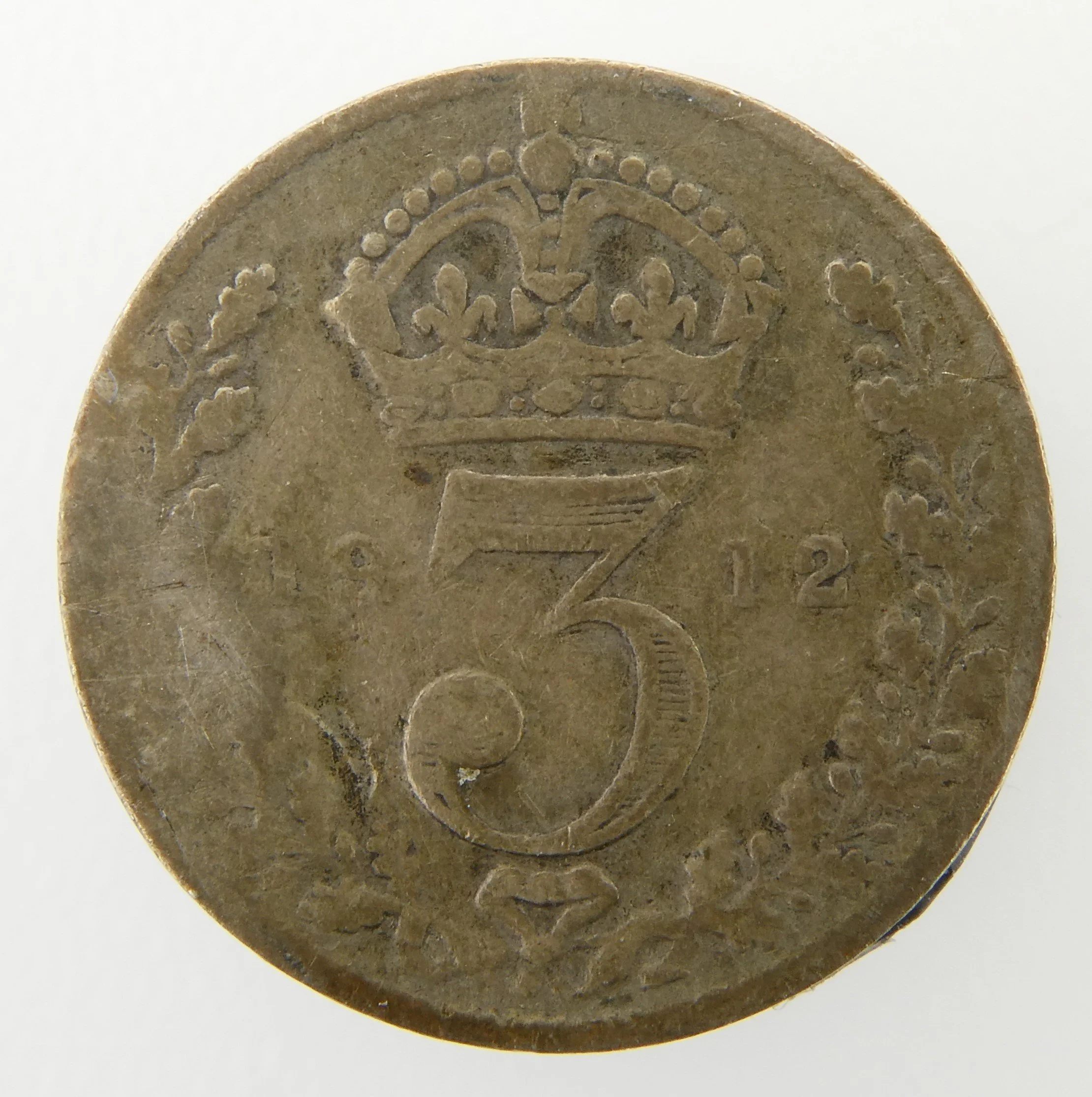 1912 Silver 3d