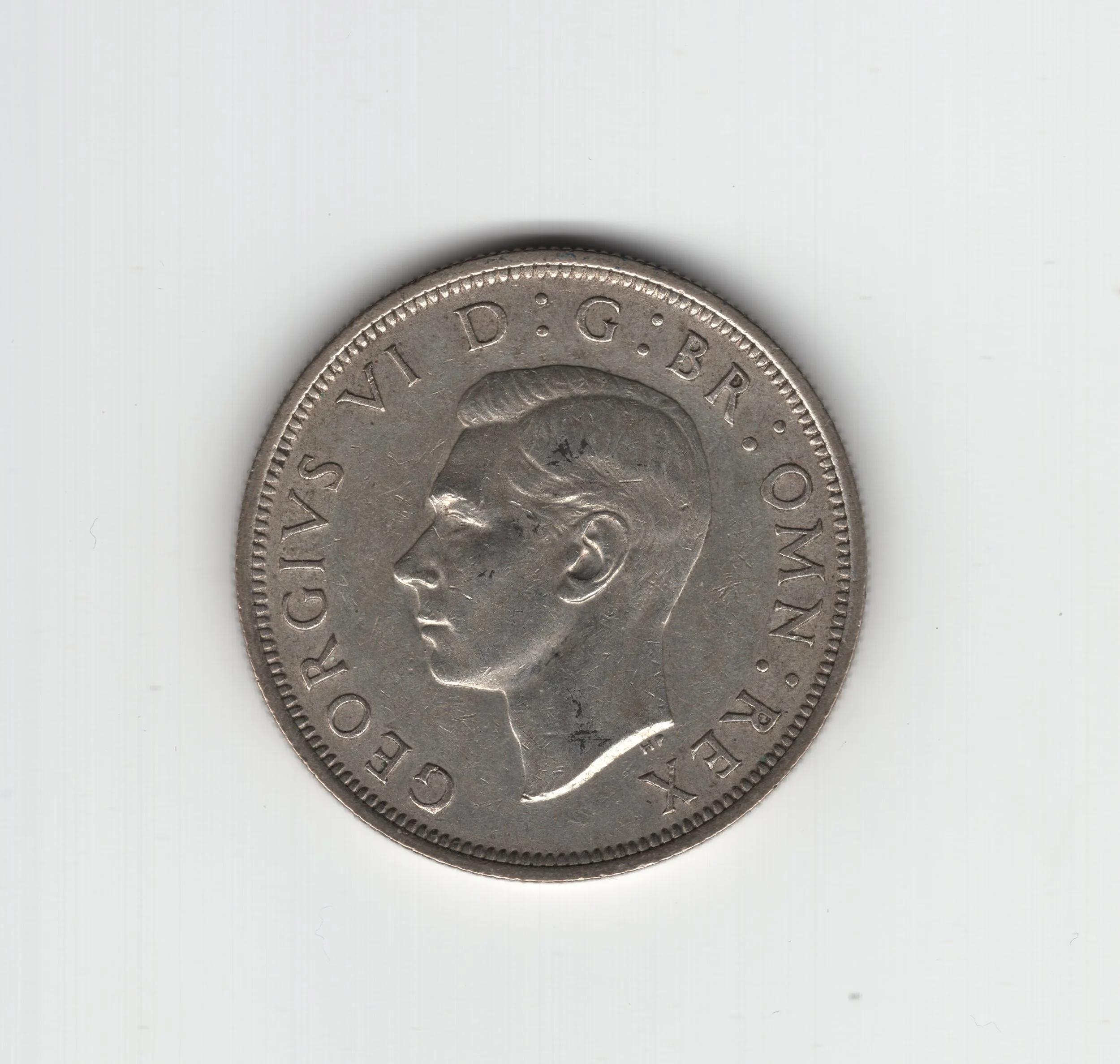 Annual Card Coin Collection 1937 half crown