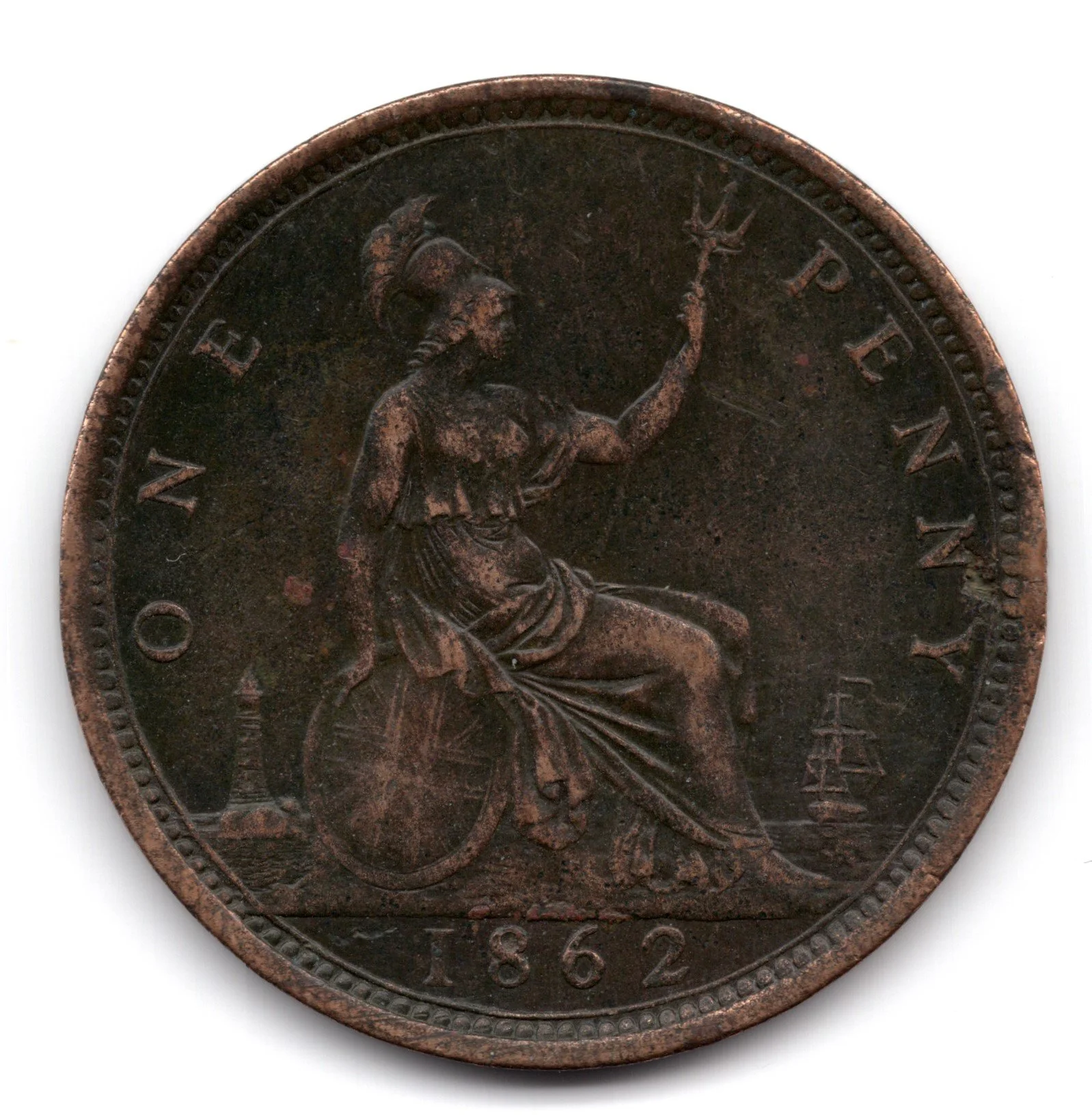 1862 Penny