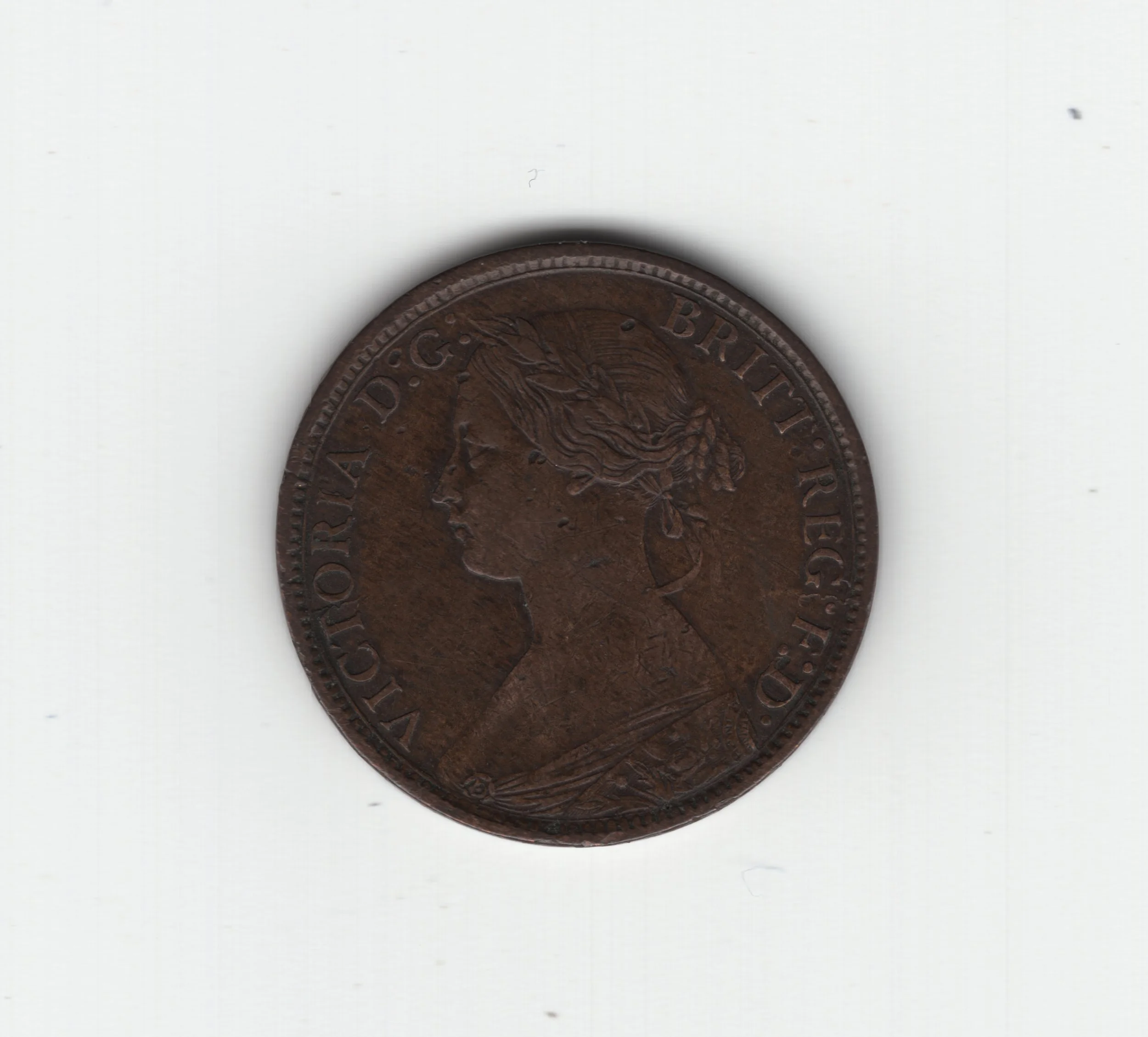 1860 Farthing