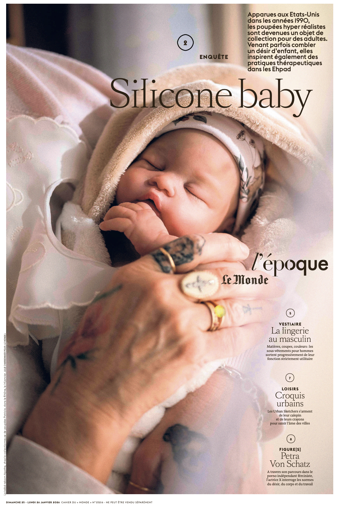 Couverture pour L'Epoque - Le Monde