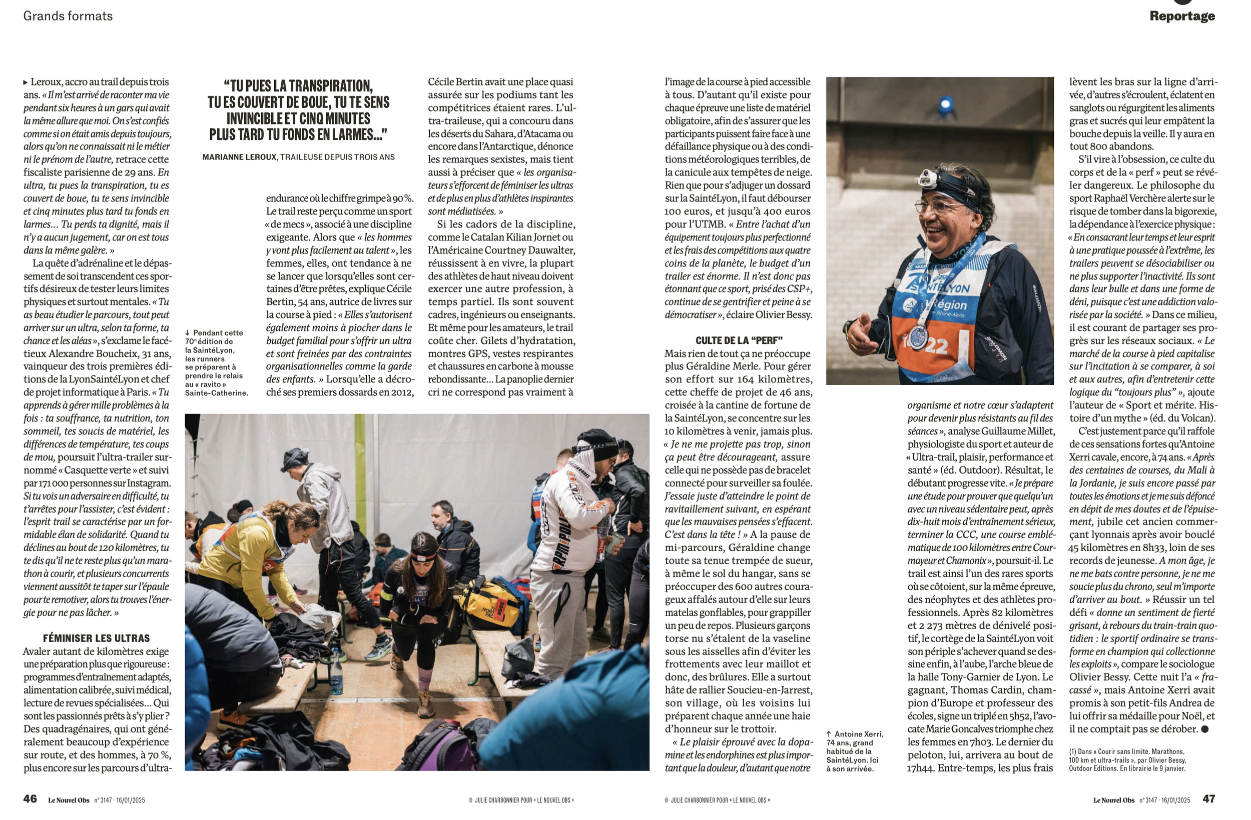 Reportage pour Le Nouvel Obs