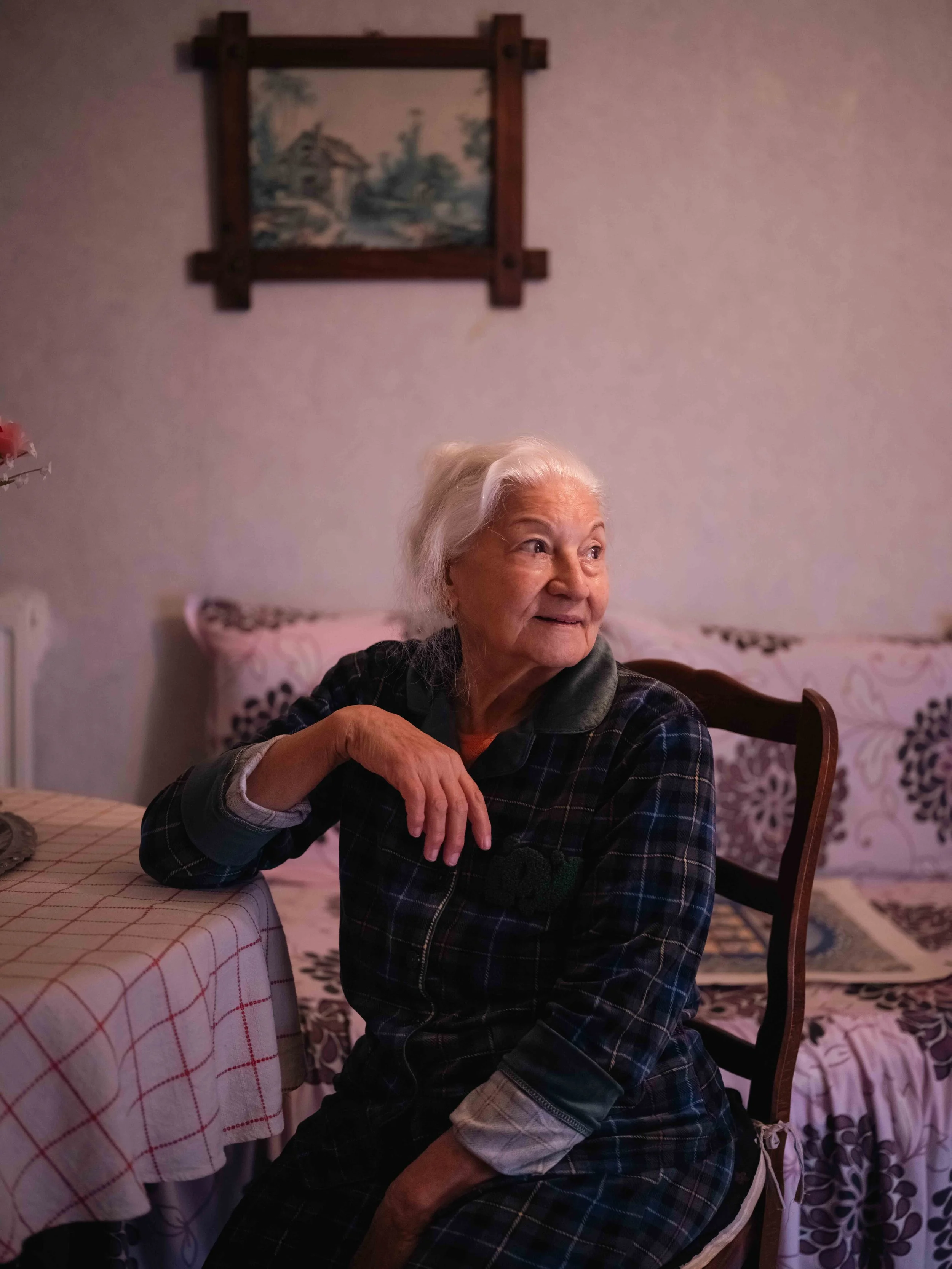 Pour Le Monde, Raconte moi ta vieillesse avec la journaliste Charlotte Herzog 