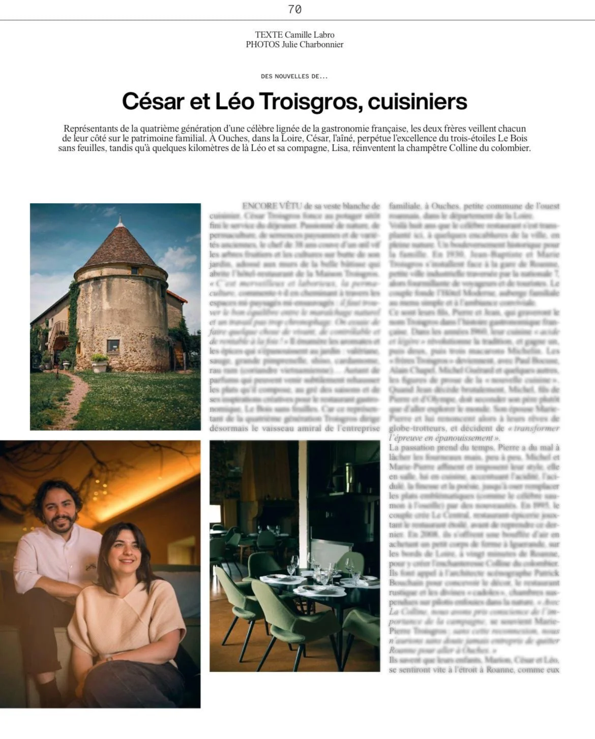 Pour M Le Magazine du Monde