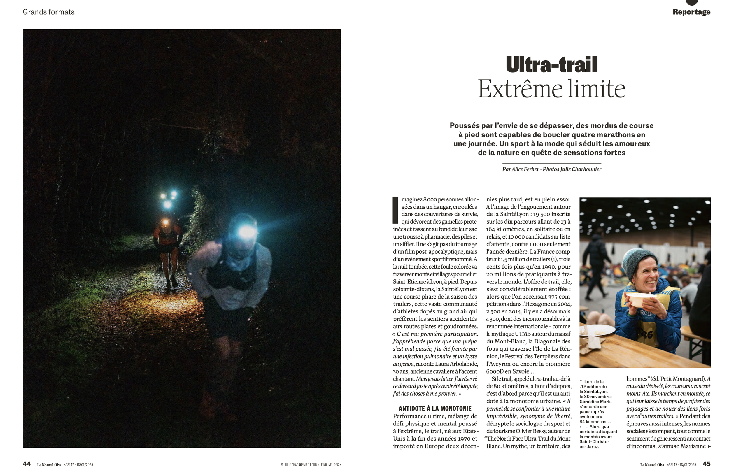 Reportage pour Le Nouvel Obs