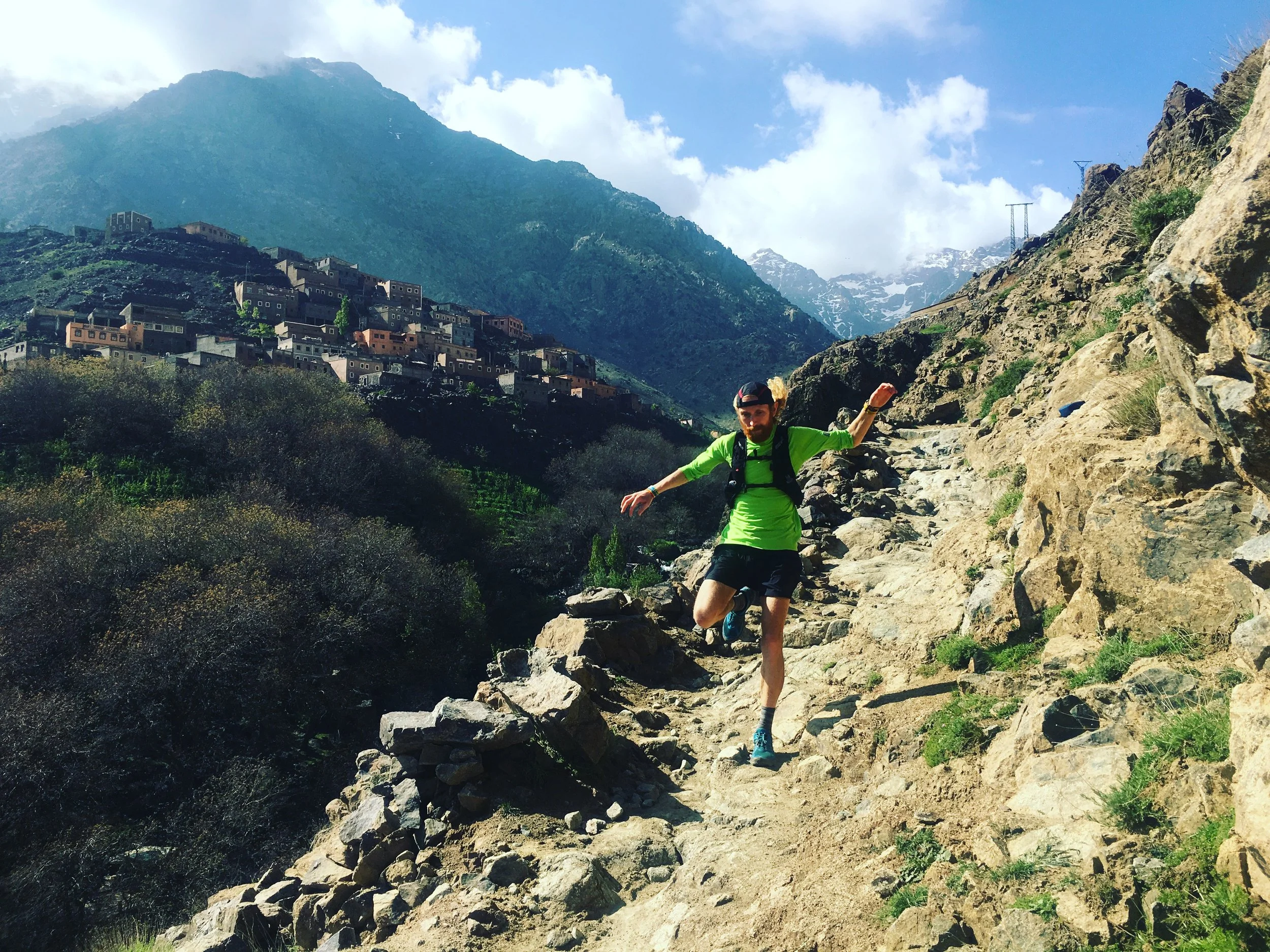 Tom Payn Trail Running in Morocco
