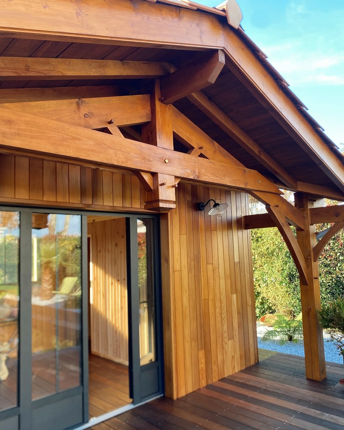 ☀️Retour sur notre extension bois + poolhouse &agrave; Andernos 
-
#chapentier #bassindarcachon